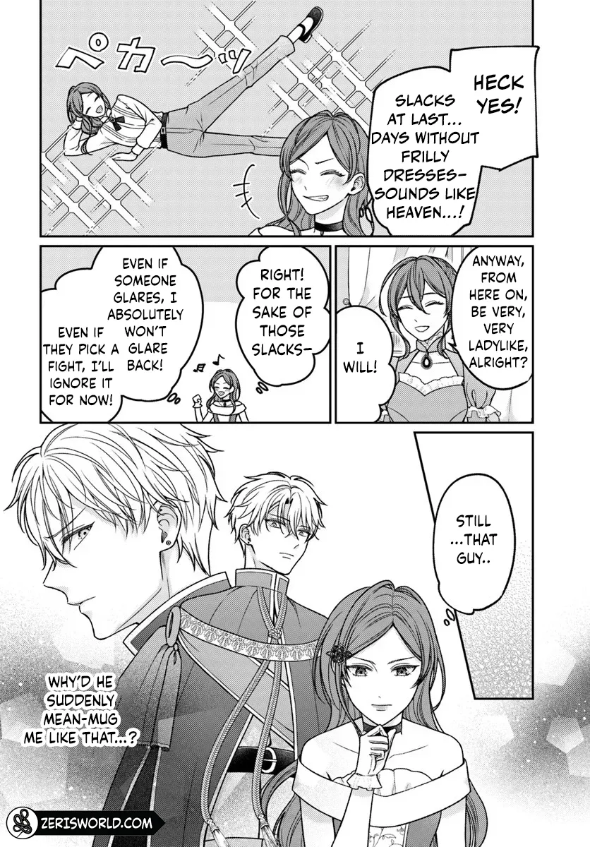 I gave them a glare because they glared at me first, but they turned out to be a Duke. This is bad. Chapter 1.1 - page 14