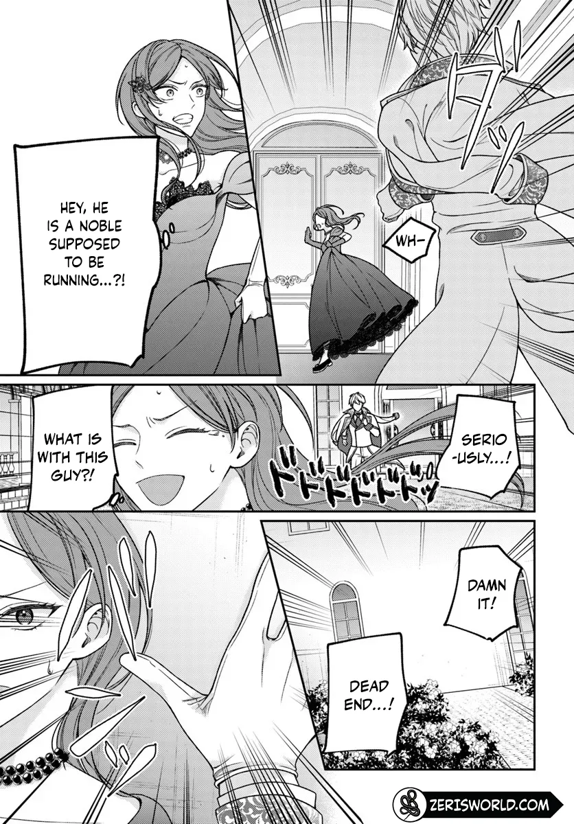 I gave them a glare because they glared at me first, but they turned out to be a Duke. This is bad. Chapter 1.3 - page 3