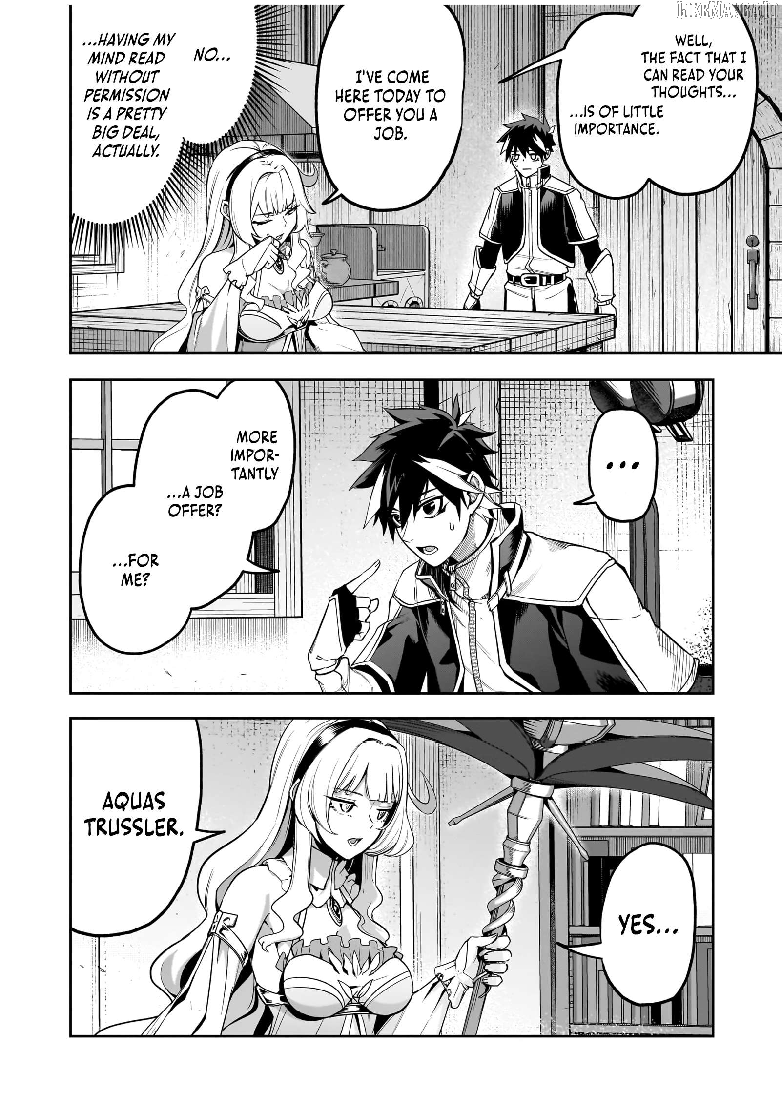 Saitei Chingin Maō Rekidai Saikyō No Maōgun, Sono Ashi O Hipparu No Ga O Shigoto Desu Bunsatsuban Original Text Chapter 1 - page 40