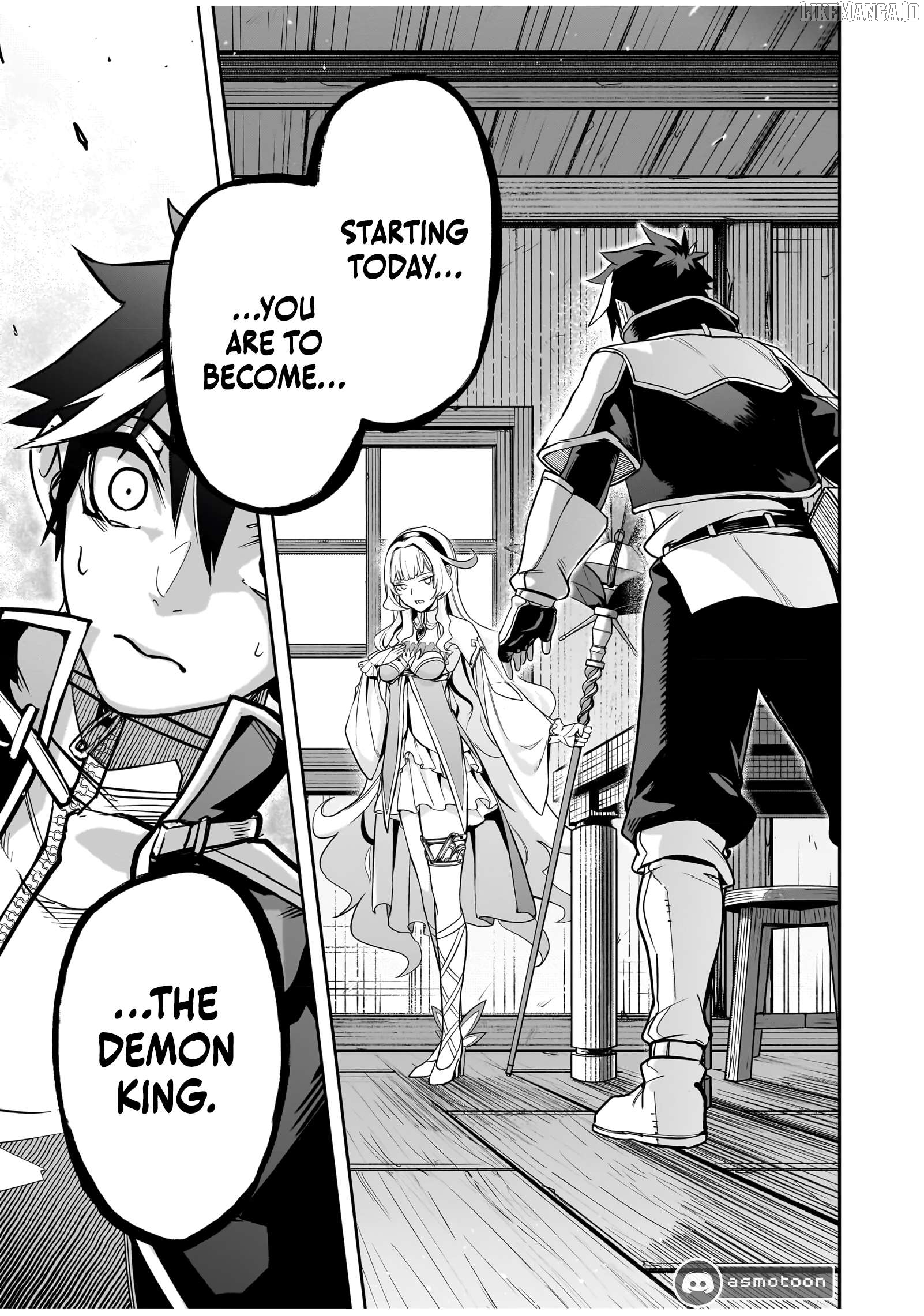 Saitei Chingin Maō Rekidai Saikyō No Maōgun, Sono Ashi O Hipparu No Ga O Shigoto Desu Bunsatsuban Original Text Chapter 1 - page 41