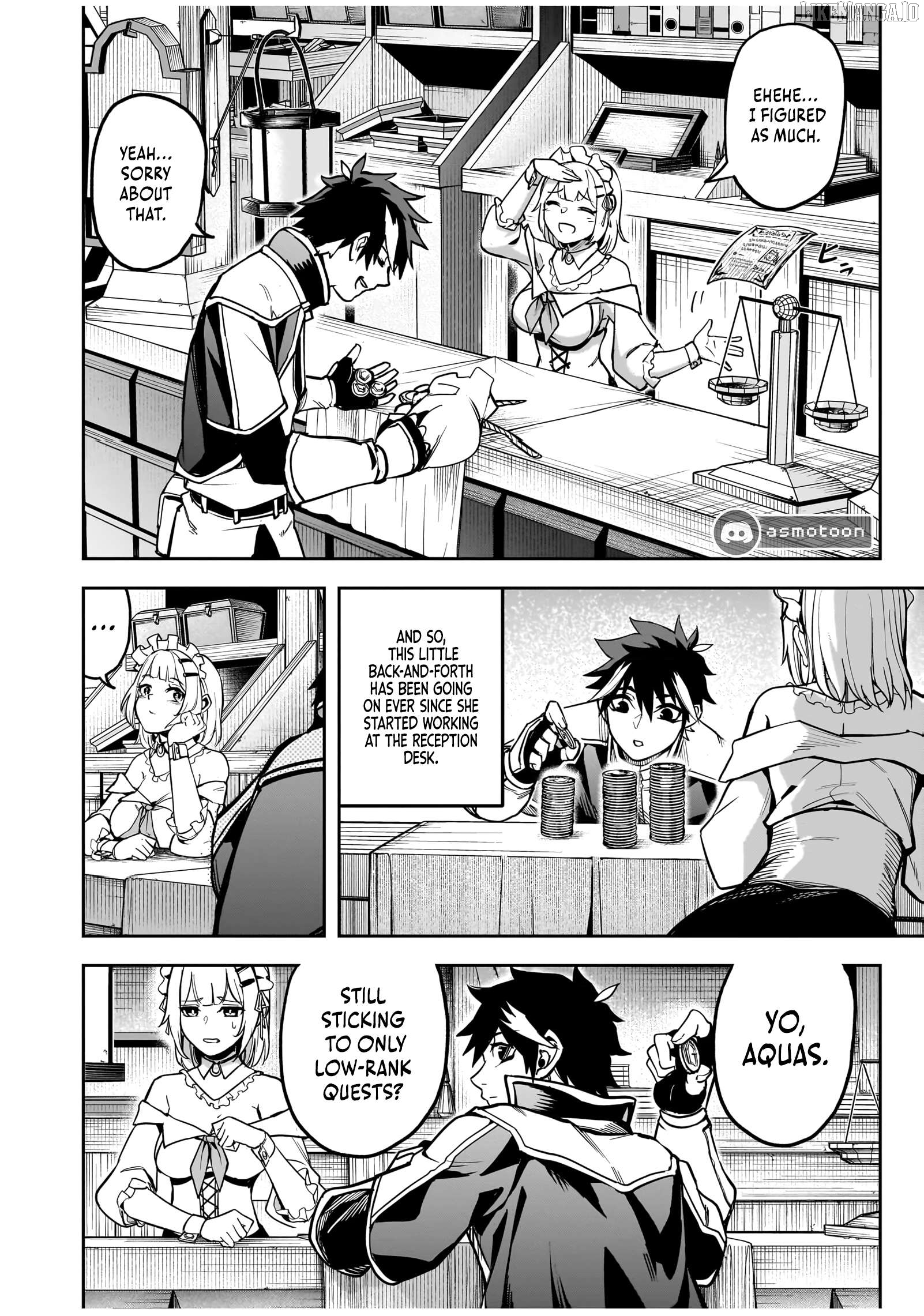 Saitei Chingin Maō Rekidai Saikyō No Maōgun, Sono Ashi O Hipparu No Ga O Shigoto Desu Bunsatsuban Original Text Chapter 1 - page 8