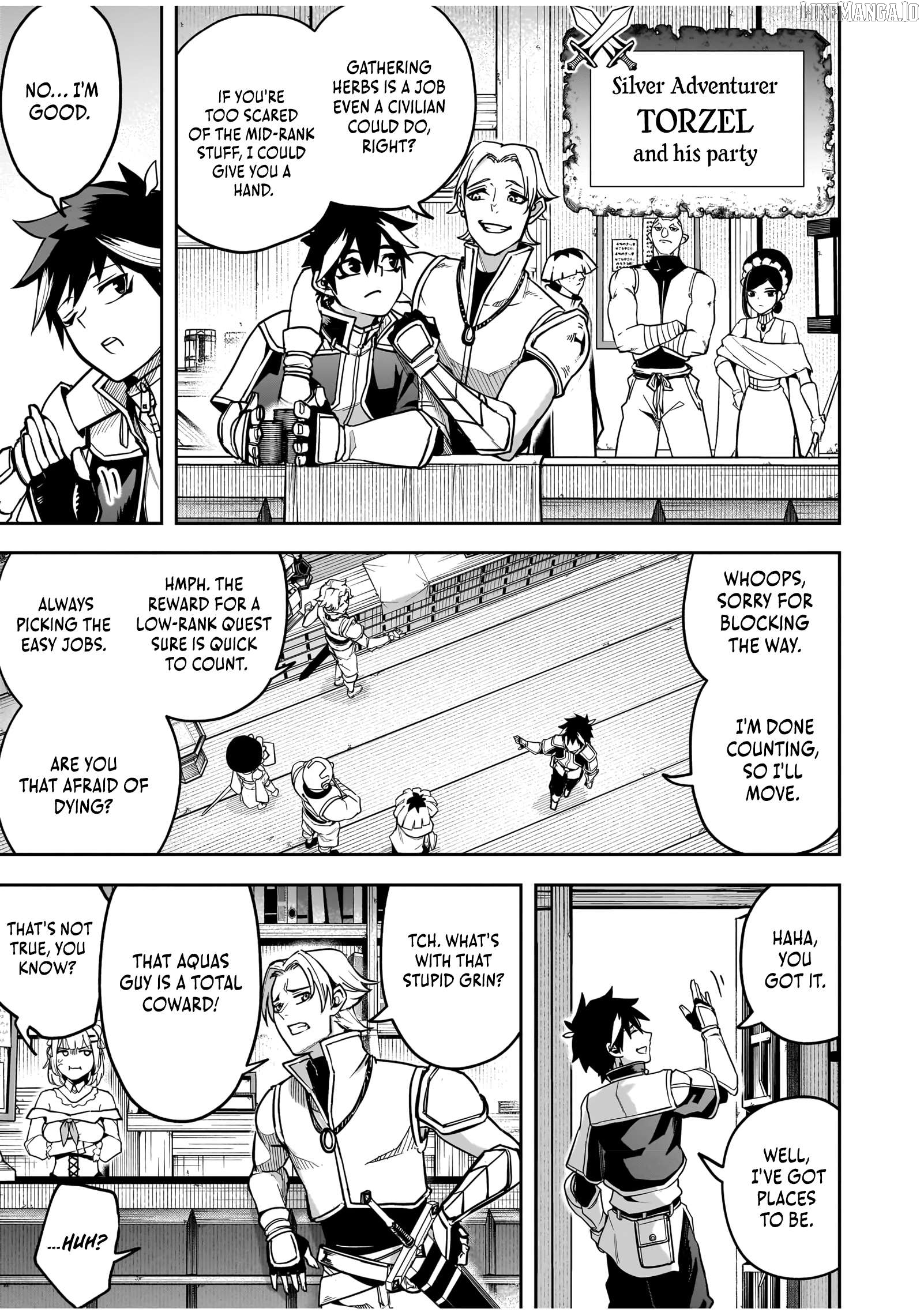 Saitei Chingin Maō Rekidai Saikyō No Maōgun, Sono Ashi O Hipparu No Ga O Shigoto Desu Bunsatsuban Original Text Chapter 1 - page 9