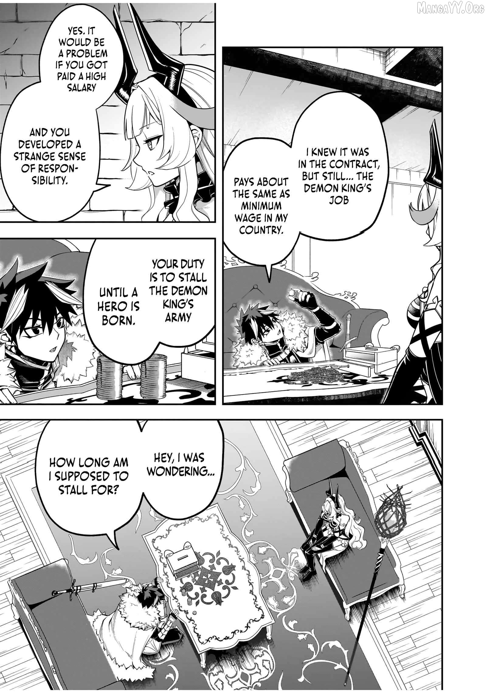 Saitei Chingin Maō Rekidai Saikyō No Maōgun, Sono Ashi O Hipparu No Ga O Shigoto Desu Bunsatsuban Original Text Chapter 5 - page 17