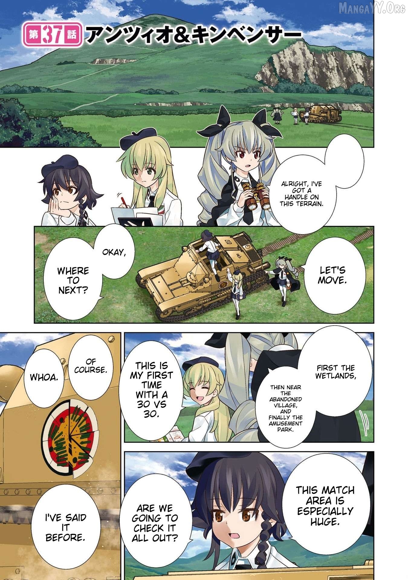 Girls und Panzer der Film Variante Chapter 37 - page 2