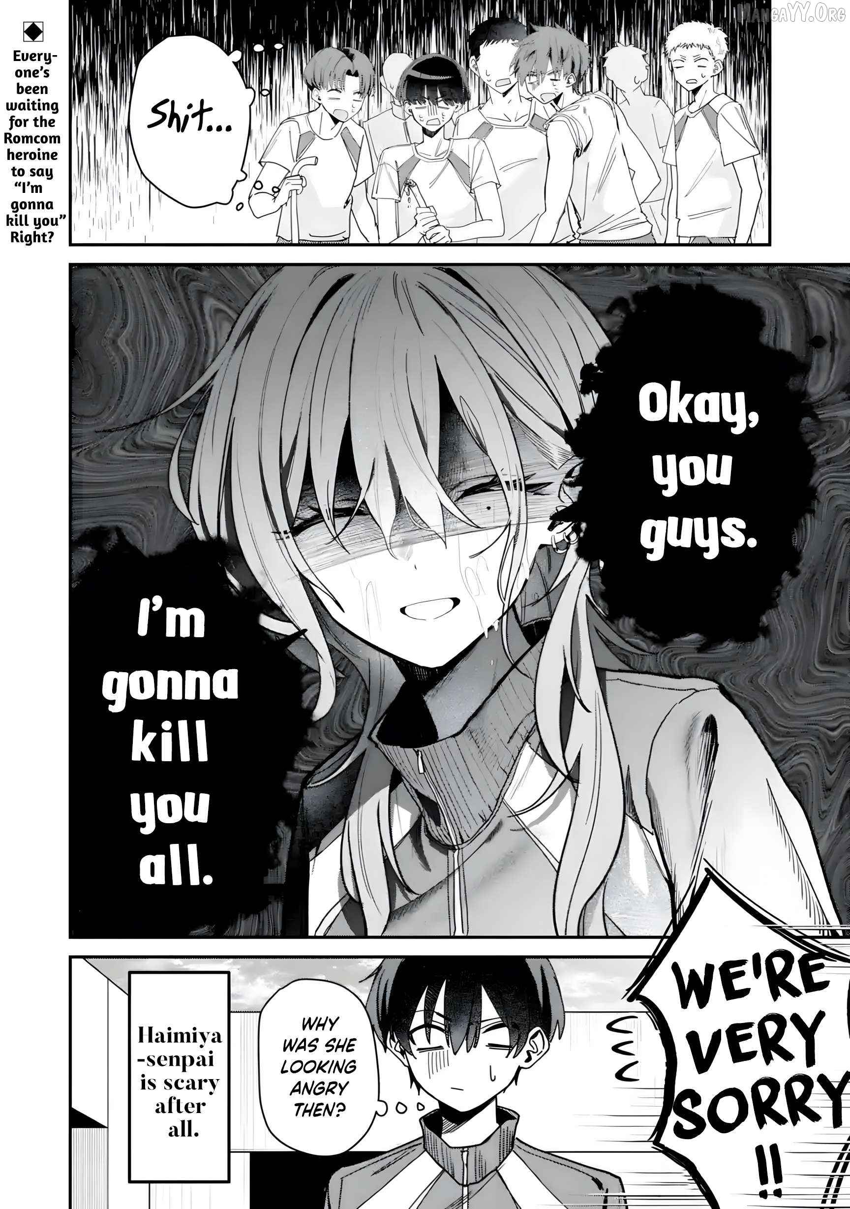 Haimiya-senpai wa Kowakute Kawaii Chapter 4 - page 9