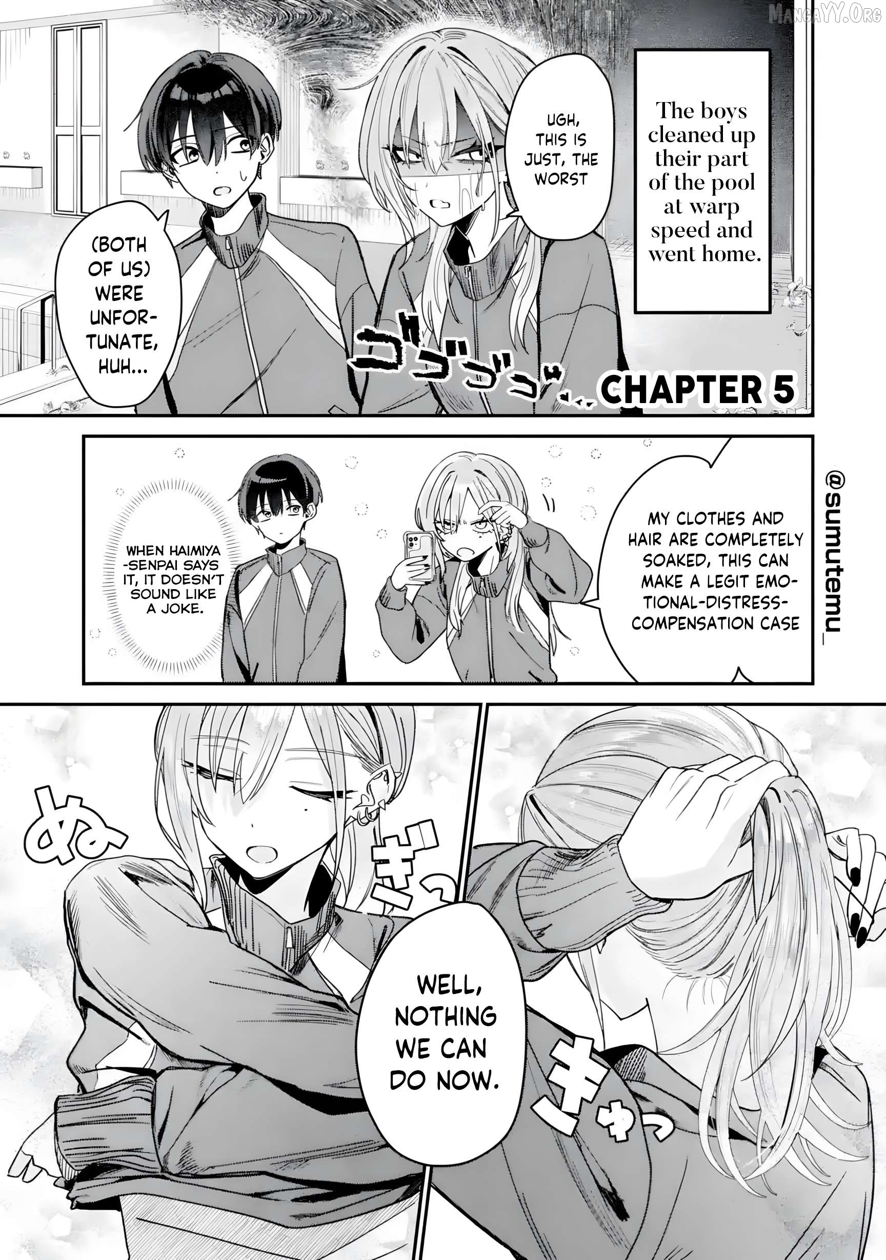 Haimiya-senpai wa Kowakute Kawaii Chapter 5 - page 2