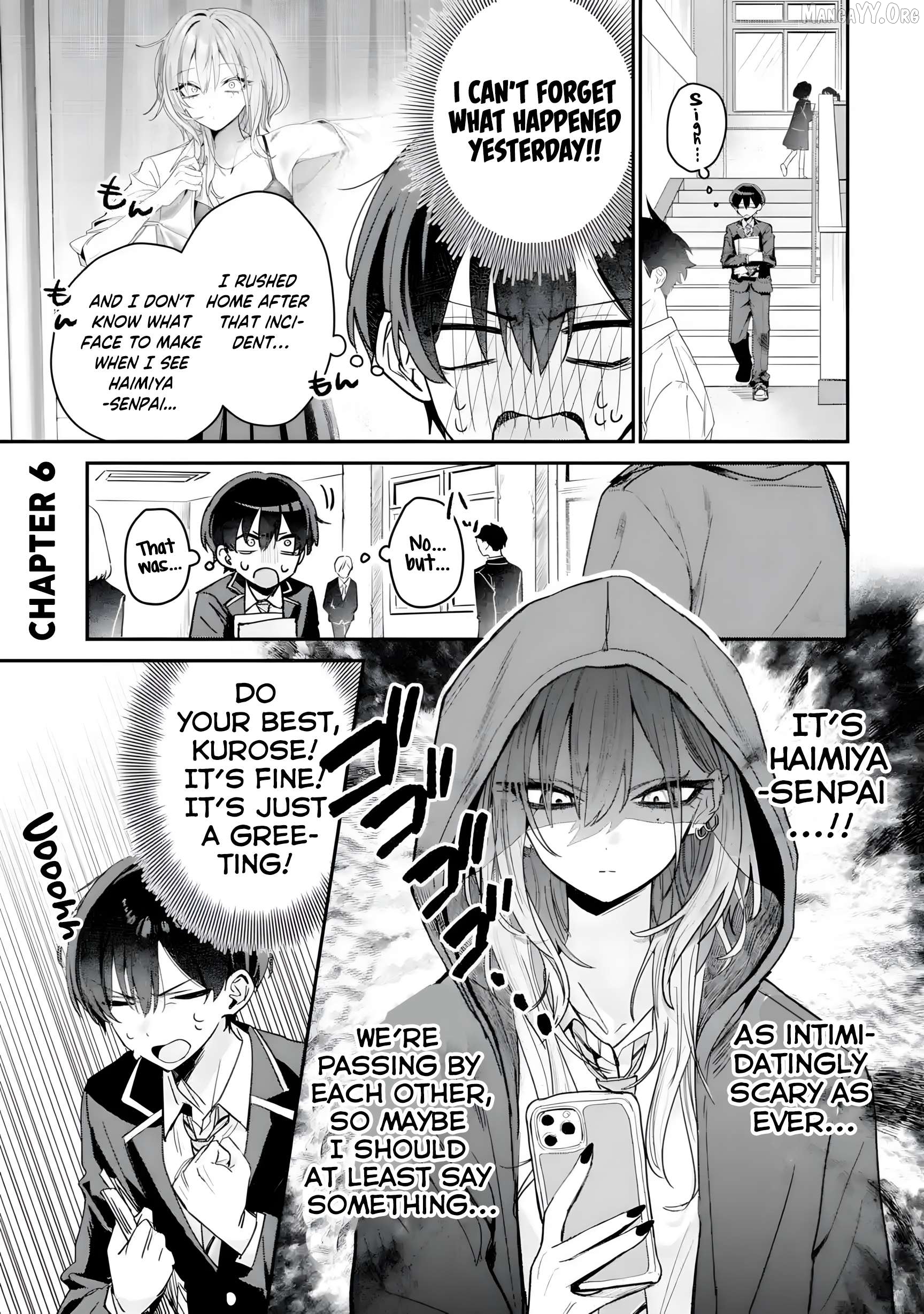 Haimiya-senpai wa Kowakute Kawaii Chapter 6 - page 2