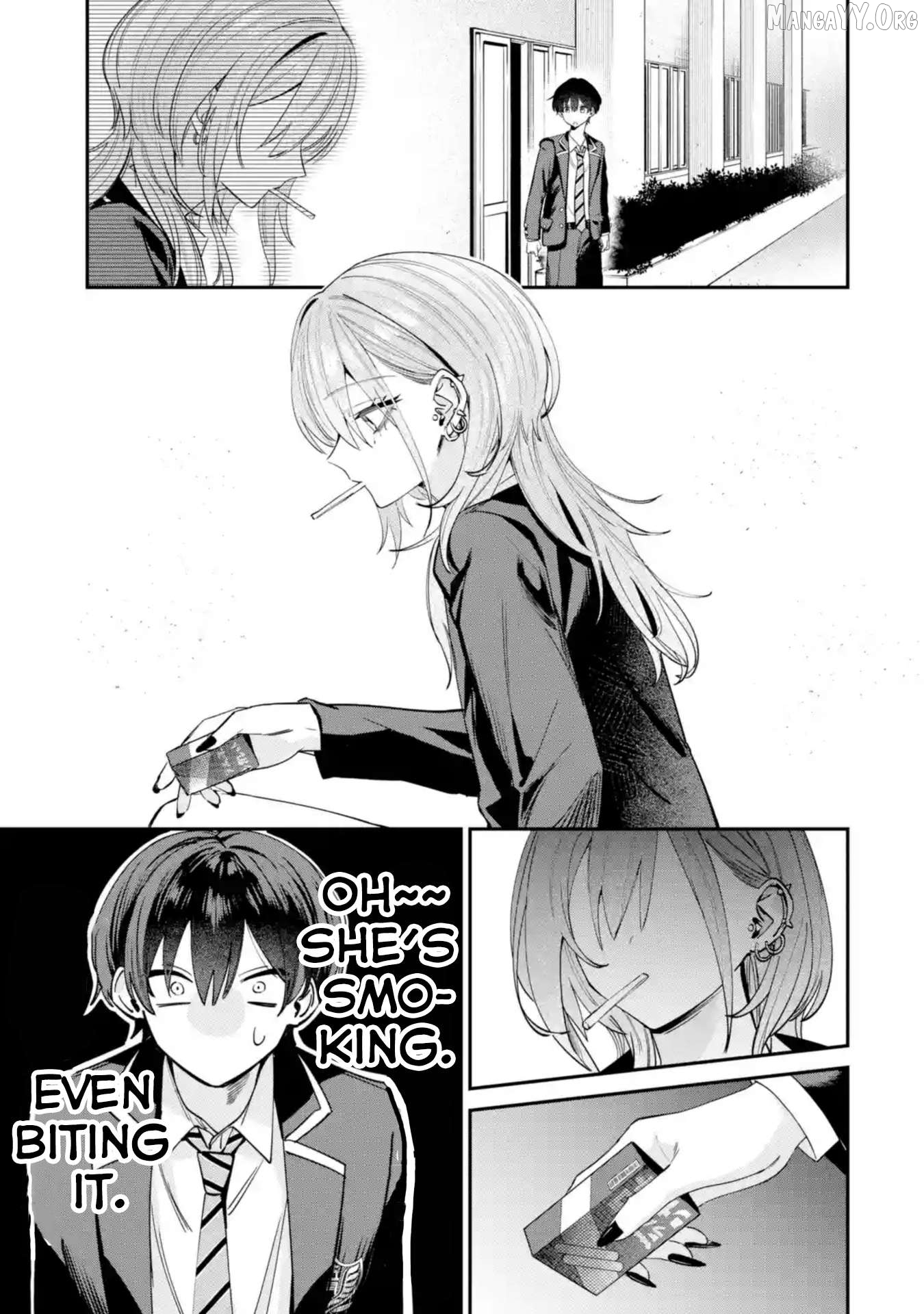 Haimiya-senpai wa Kowakute Kawaii Chapter 8 - page 4