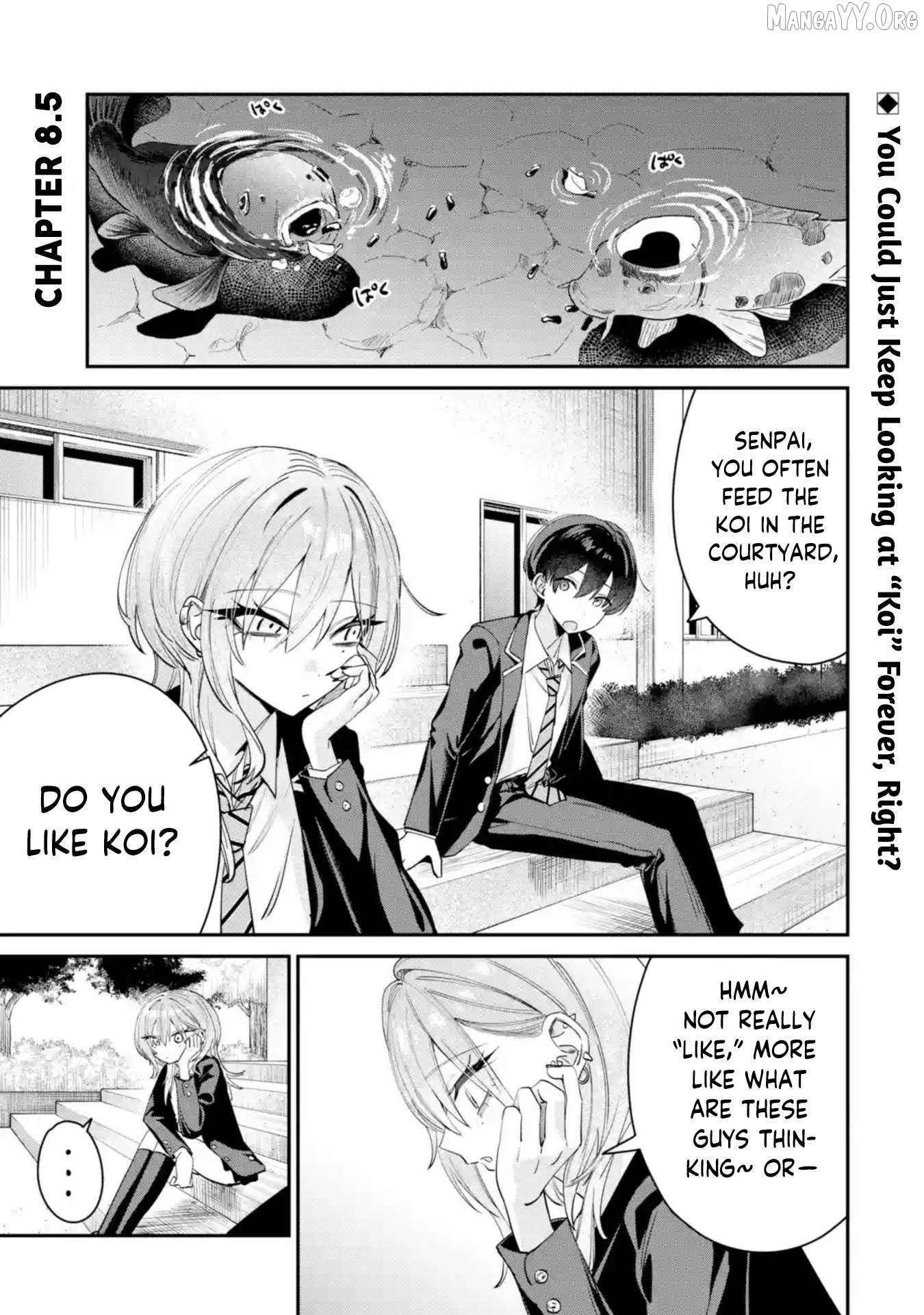 Haimiya-senpai wa Kowakute Kawaii Chapter 8.5 - page 2