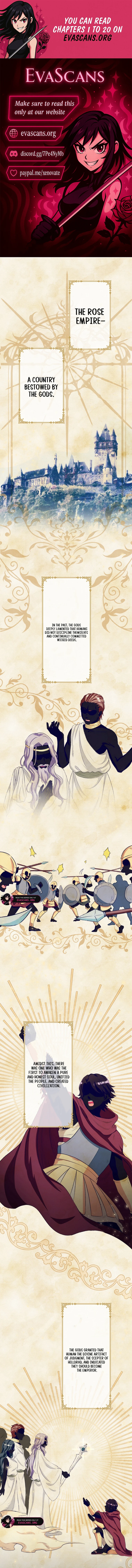 The Fake Princess Doesn’t Want to Die, So She Founds a Nation Chapter 1 - page 1