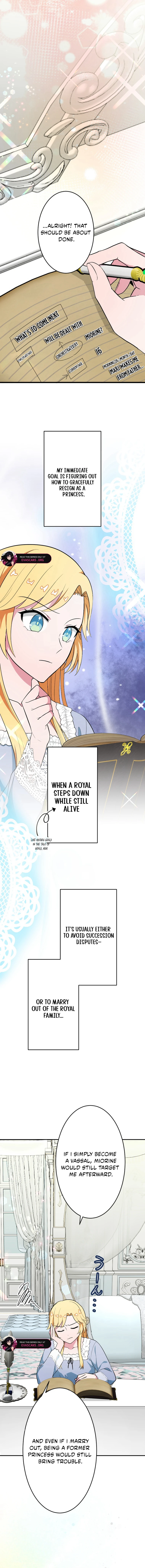 The Fake Princess Doesn’t Want to Die, So She Founds a Nation Chapter 3 - page 4