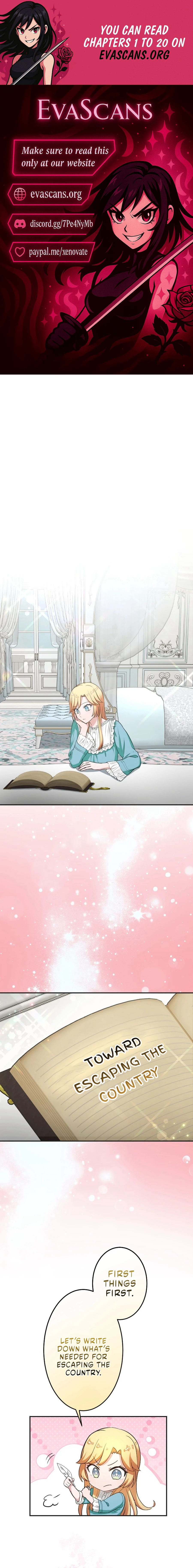 The Fake Princess Doesn’t Want to Die, So She Founds a Nation Chapter 4 - page 1