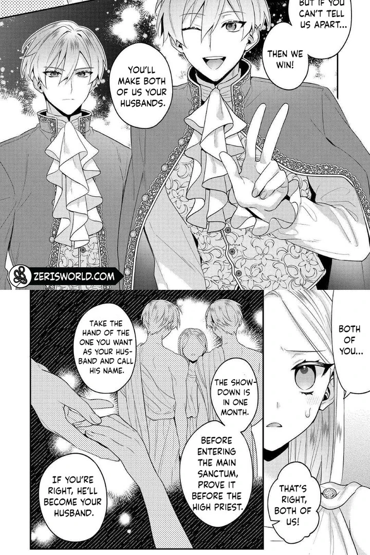 I Refuse to Be in a Double Marriage! I’ll Definitely Tell the Twin Princes Apart! Chapter 2 - page 17