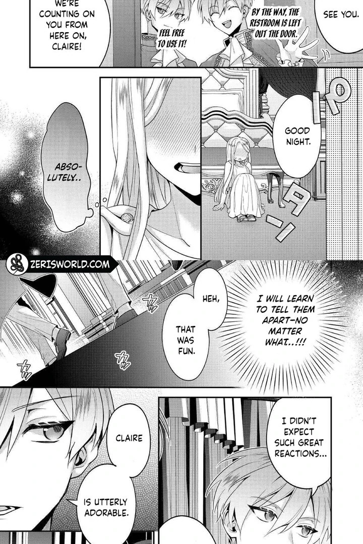 I Refuse to Be in a Double Marriage! I’ll Definitely Tell the Twin Princes Apart! Chapter 2 - page 24