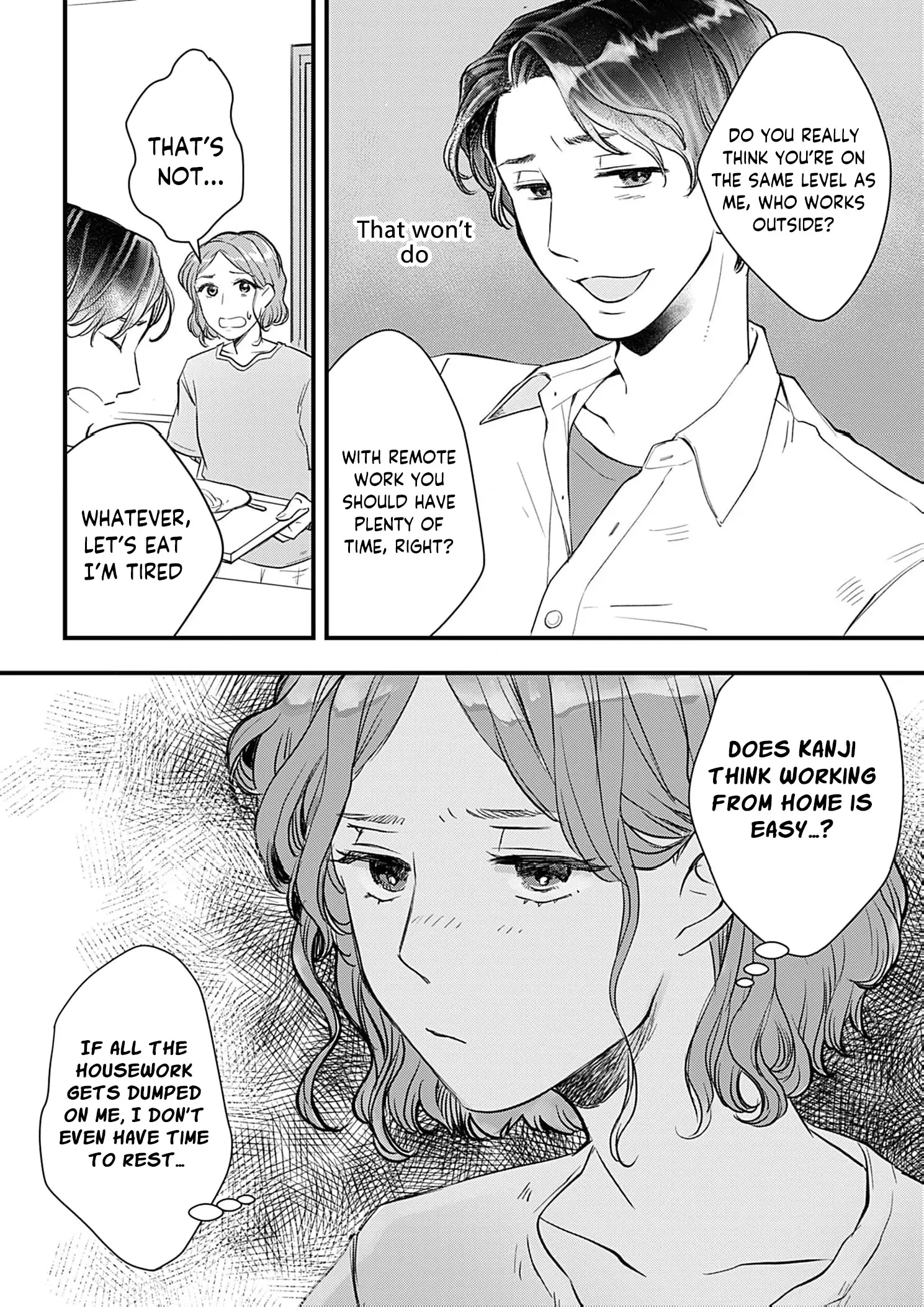 I’m Going to Quit Being Your ‘Wife’, You Know? Chapter 1 - page 8