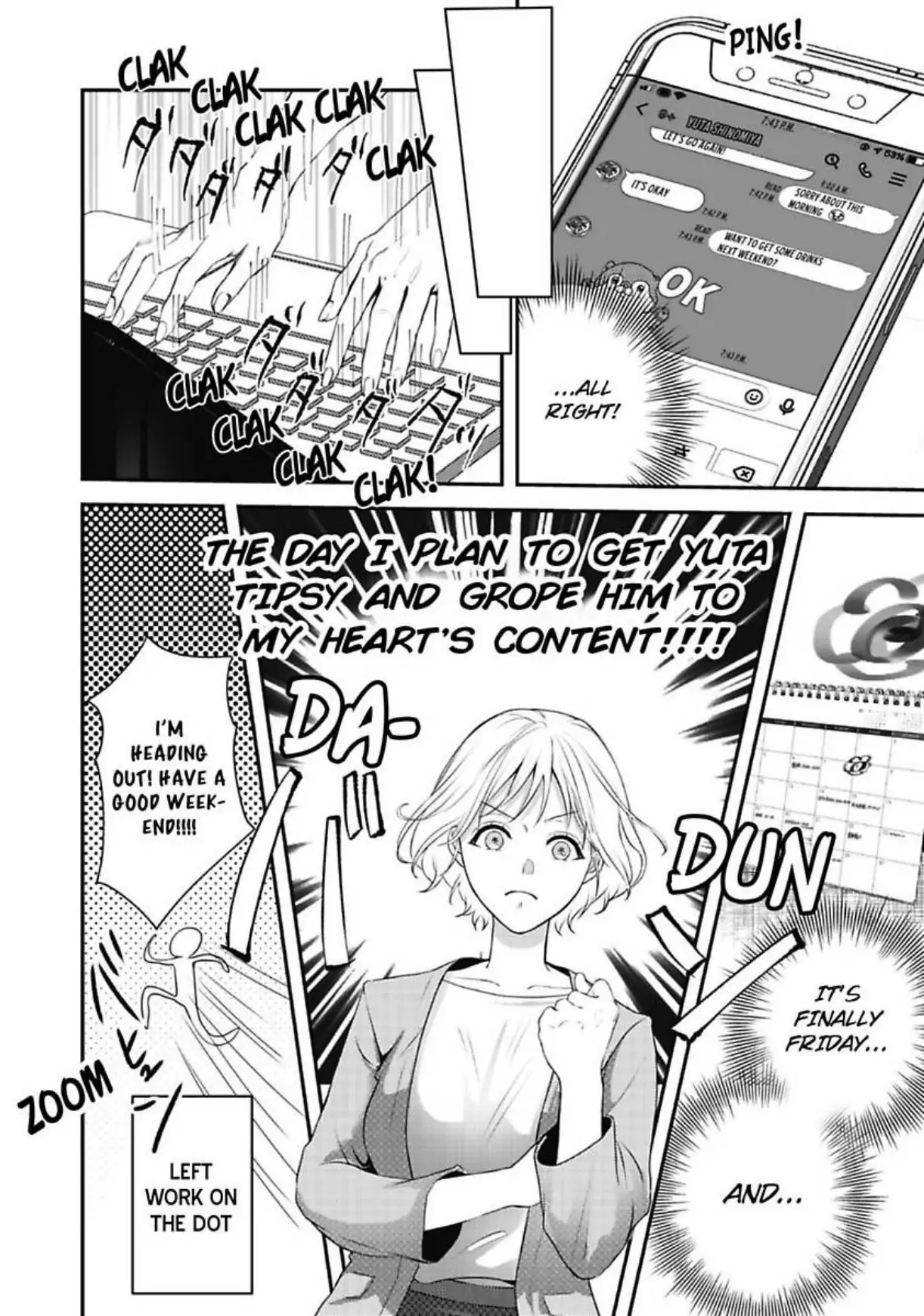 Yuta Shinomiya Can't Hold Back! Chapter 1 - page 20