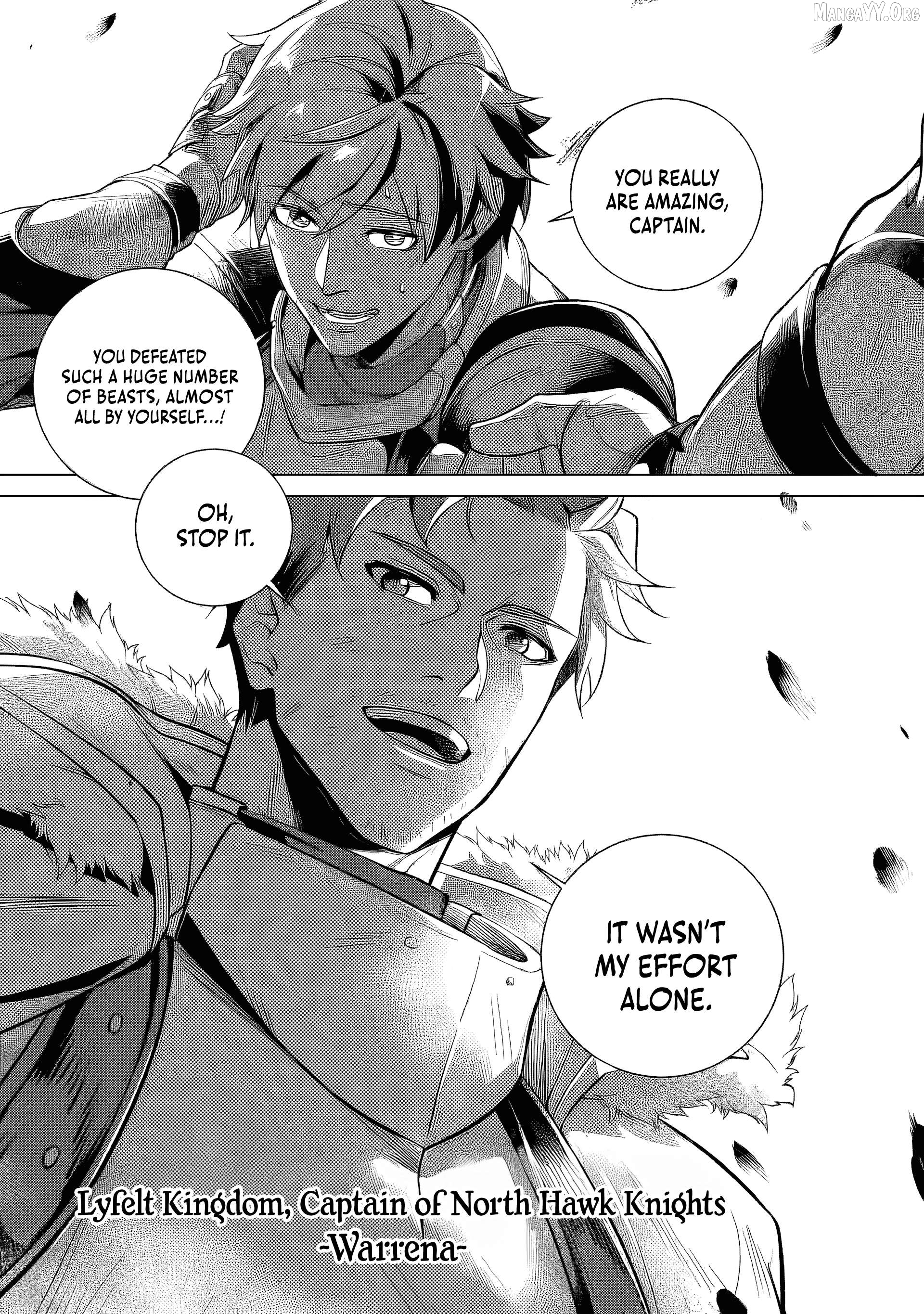 Netorare Tsuihōsareta Saikyō Kishi Danchō No Ossan, Katainaka De Eiyū Ni Matsuriagerareru Chapter 1 - page 9