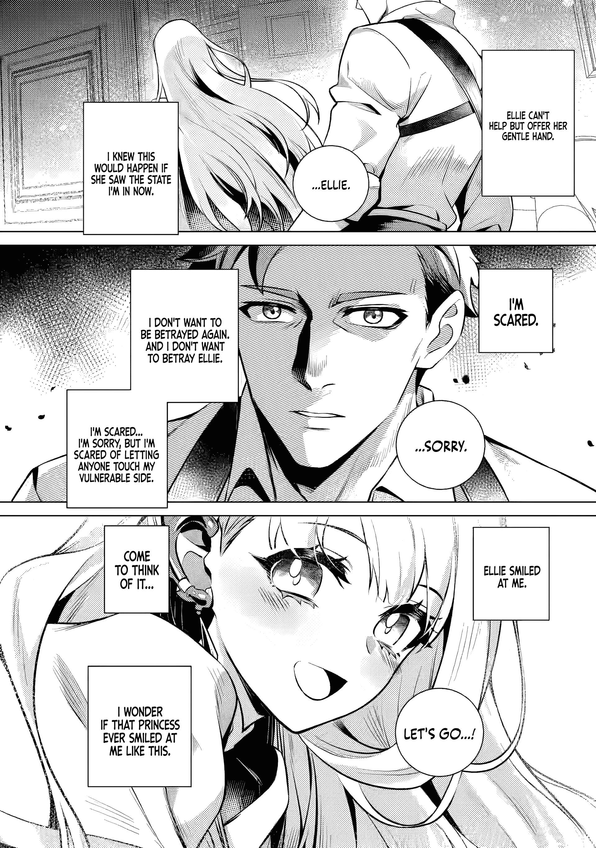 Netorare Tsuihōsareta Saikyō Kishi Danchō No Ossan, Katainaka De Eiyū Ni Matsuriagerareru Chapter 2 - page 28