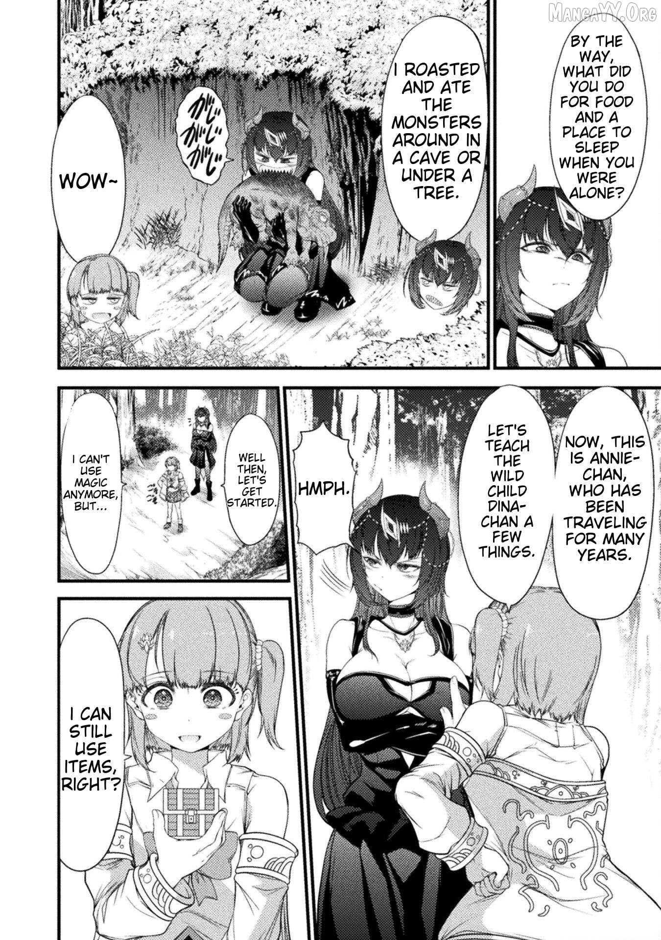 Saikyou Maou wa Musou shiteta noni ~Nyotaika Kaijo no Kagi wa Hitodasuke no Tabi deshita~ Chapter 4 - page 2