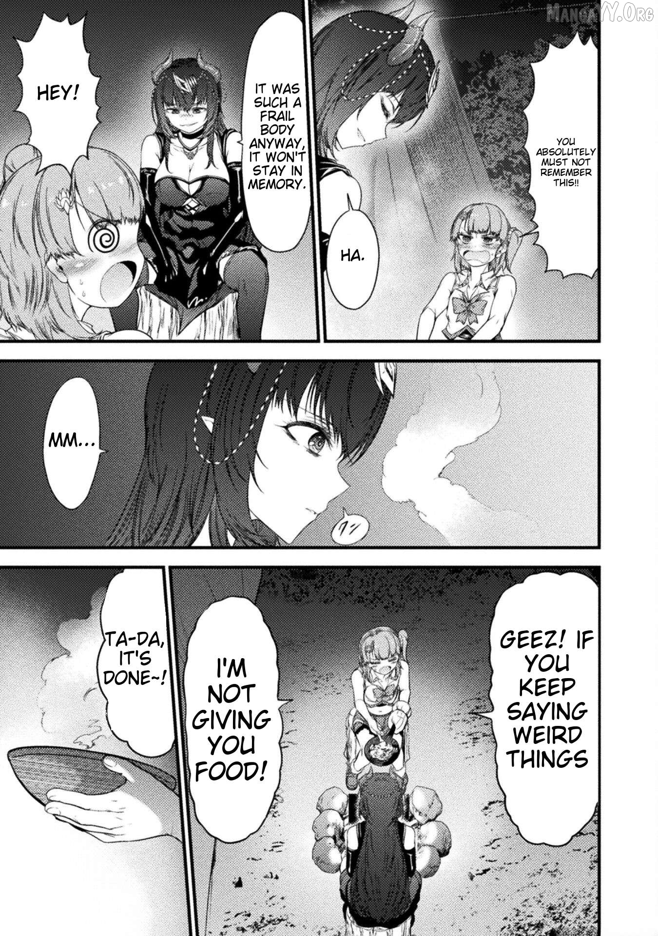 Saikyou Maou wa Musou shiteta noni ~Nyotaika Kaijo no Kagi wa Hitodasuke no Tabi deshita~ Chapter 4 - page 23