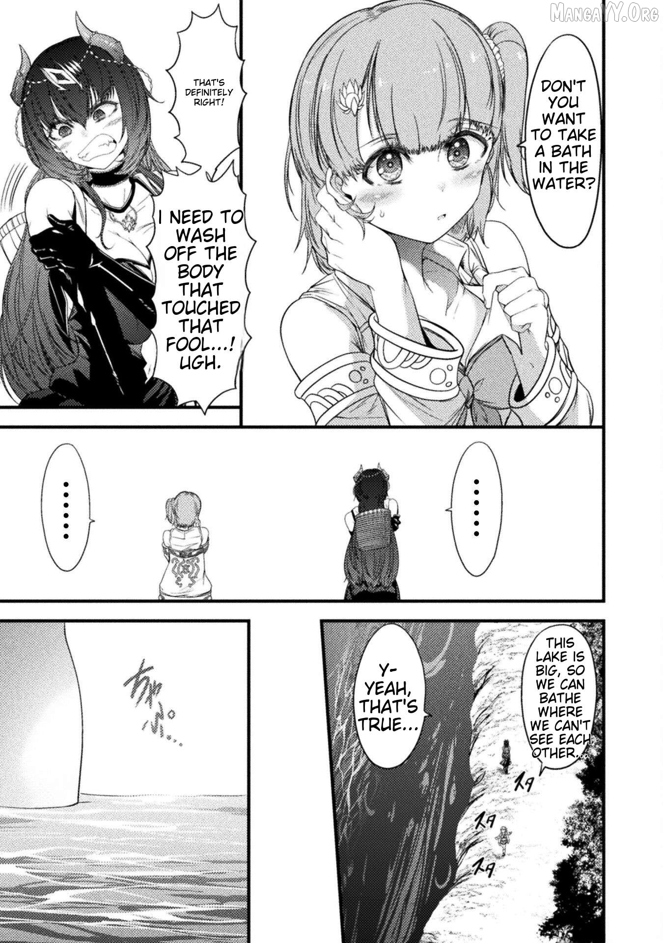 Saikyou Maou wa Musou shiteta noni ~Nyotaika Kaijo no Kagi wa Hitodasuke no Tabi deshita~ Chapter 4 - page 9