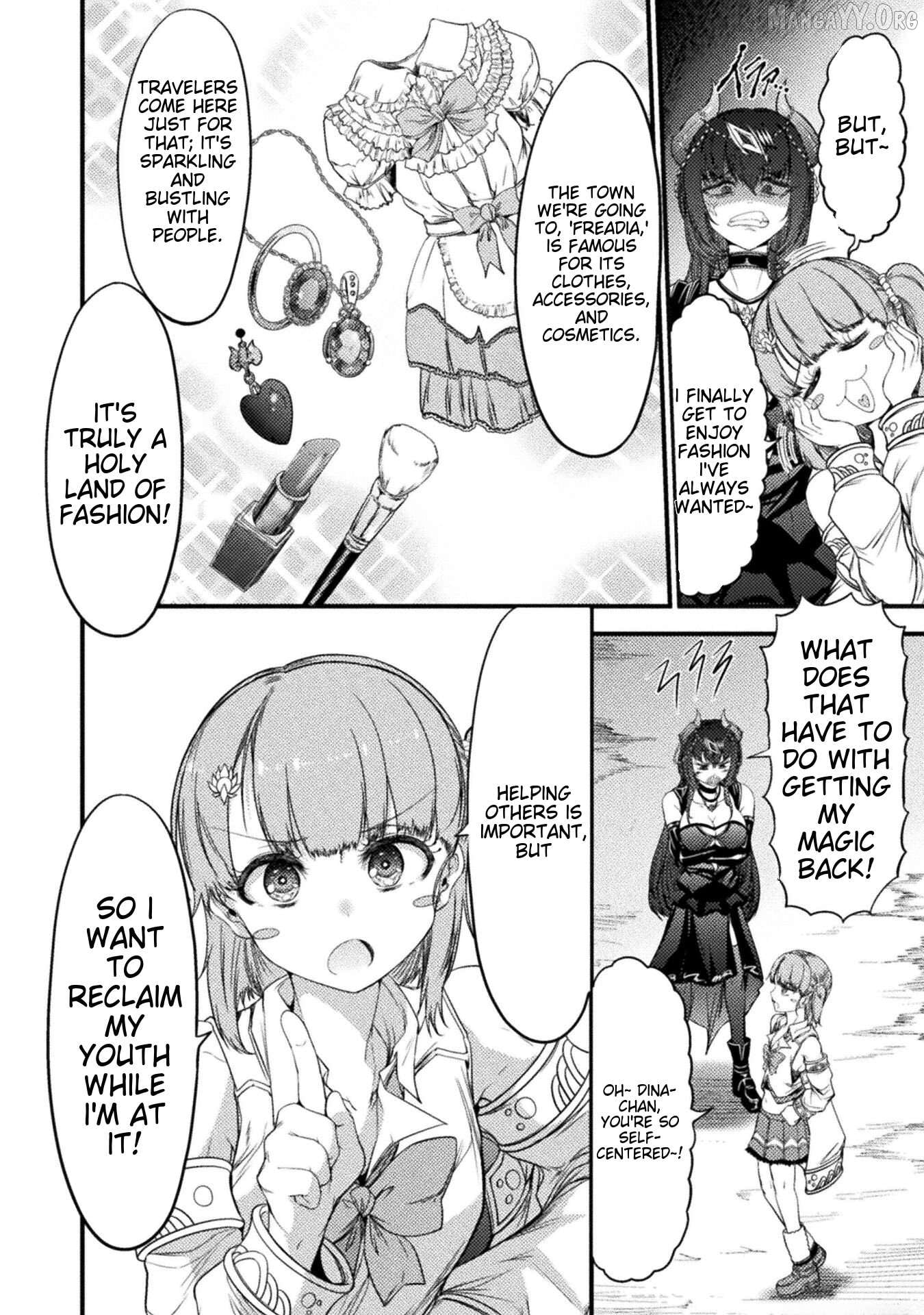 Saikyou Maou wa Musou shiteta noni ~Nyotaika Kaijo no Kagi wa Hitodasuke no Tabi deshita~ Chapter 5 - page 4