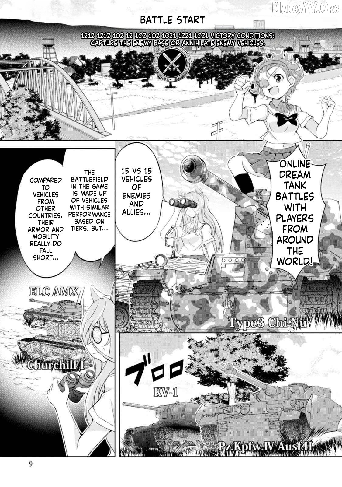 Girls und Panzer - Senshado no Susume Chapter 7 - page 10