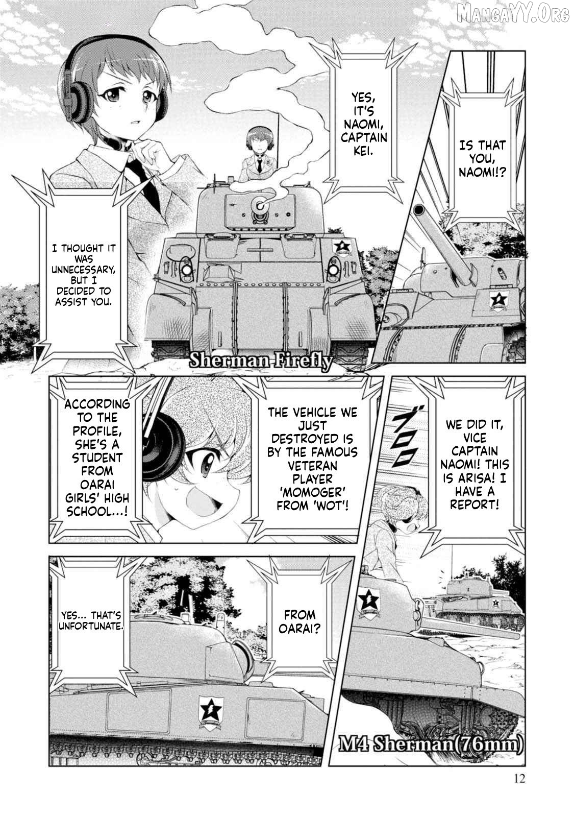 Girls und Panzer - Senshado no Susume Chapter 7 - page 13