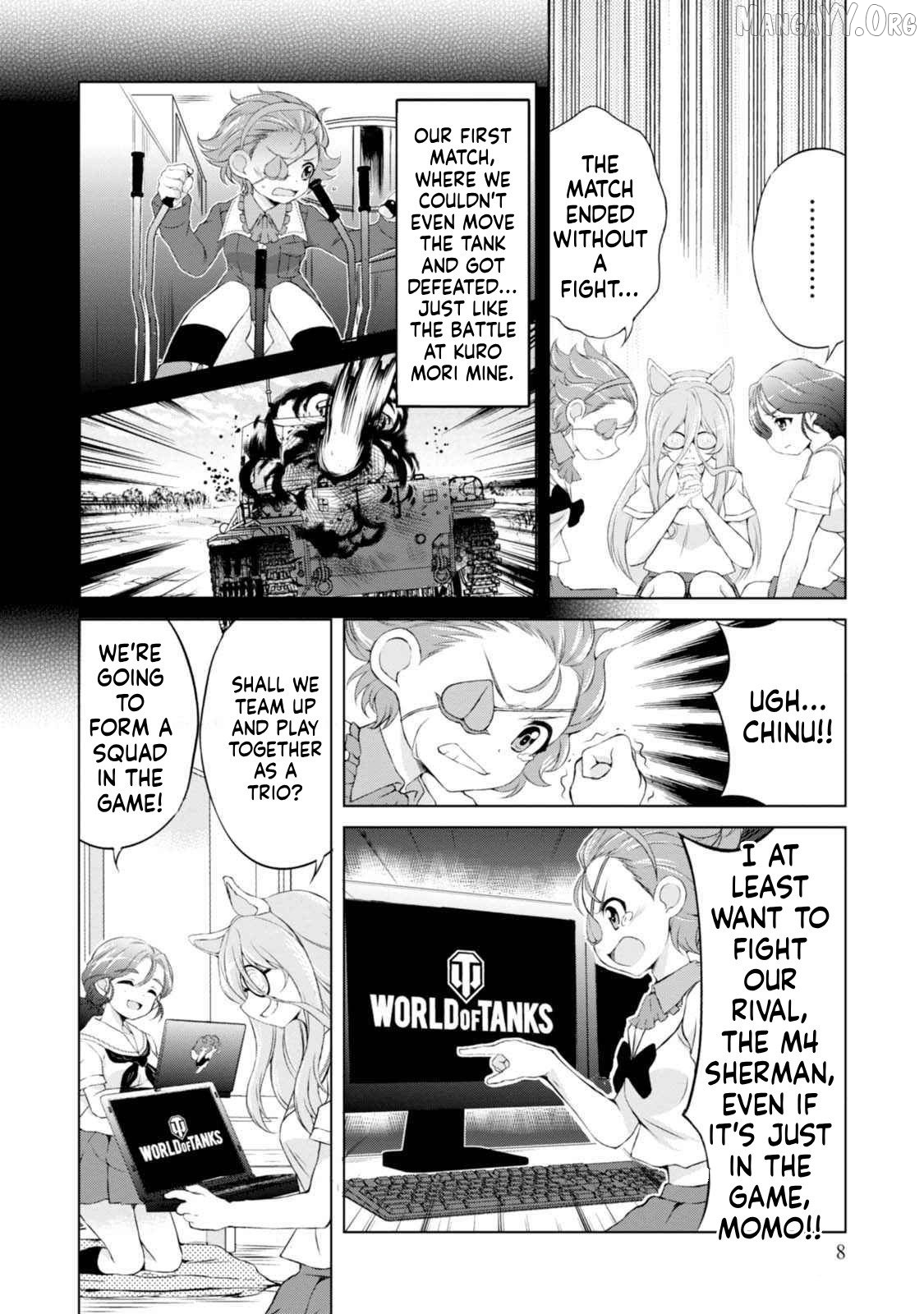 Girls und Panzer - Senshado no Susume Chapter 7 - page 9