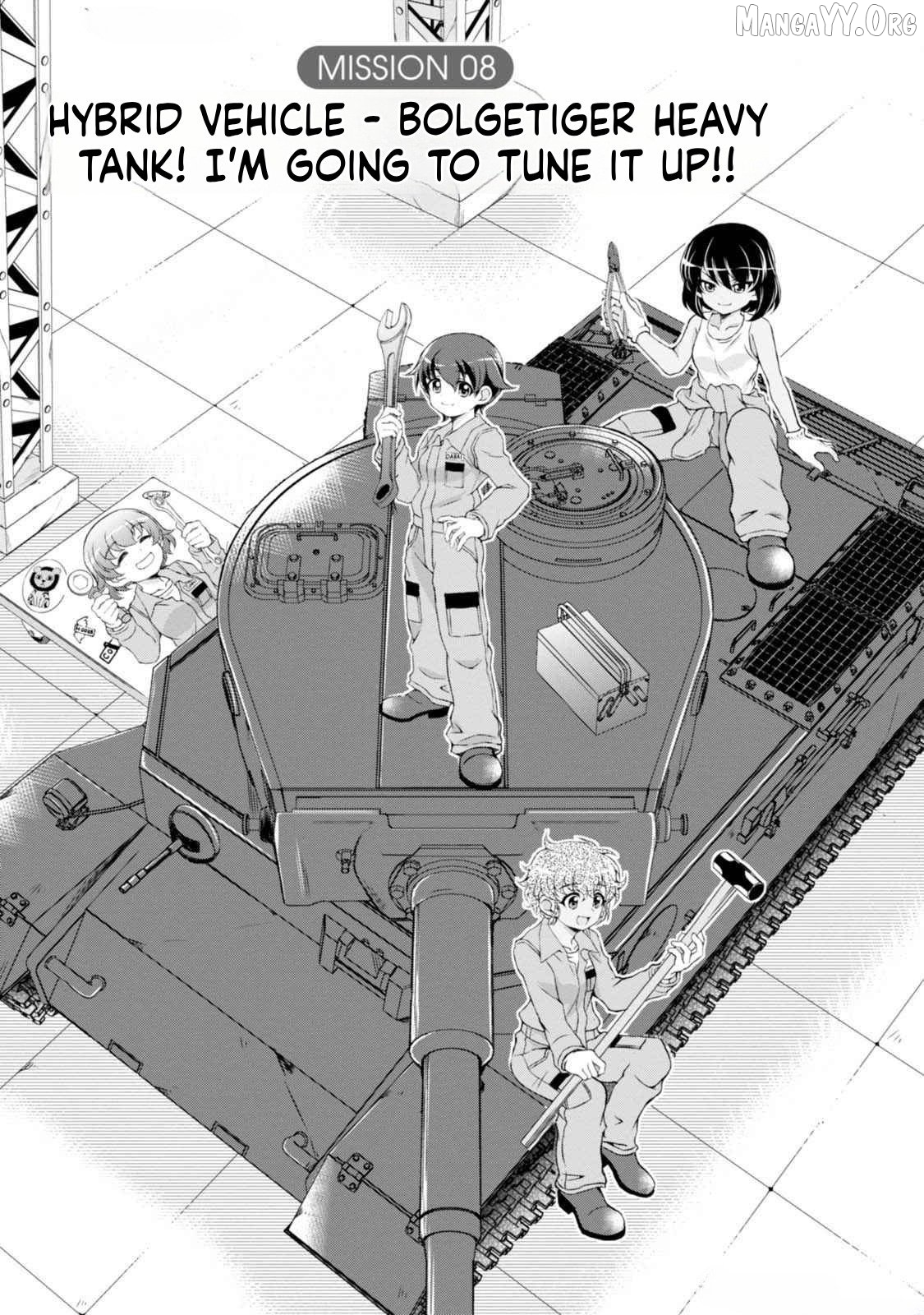 Girls und Panzer - Senshado no Susume Chapter 8 - page 1