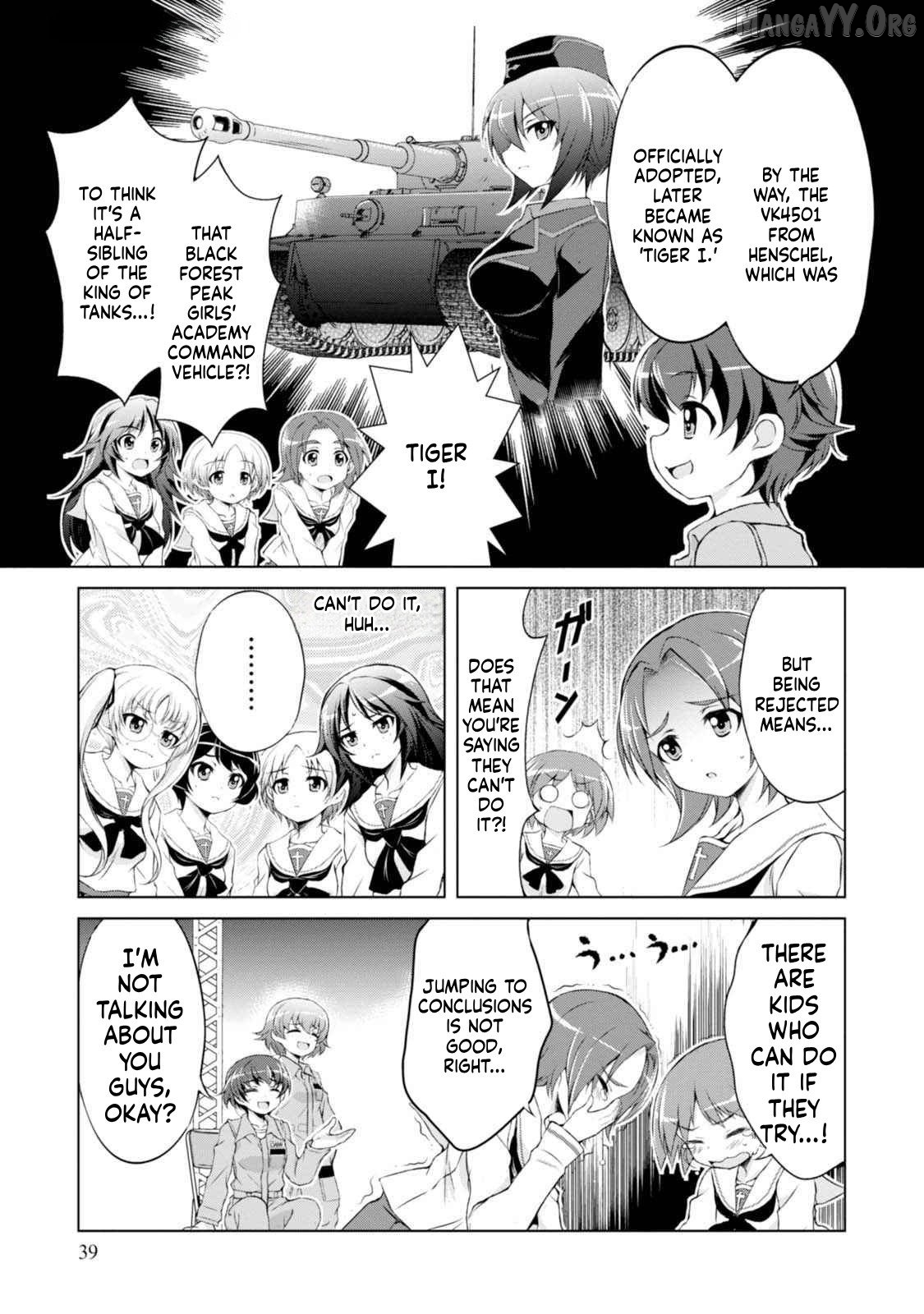 Girls und Panzer - Senshado no Susume Chapter 8 - page 13