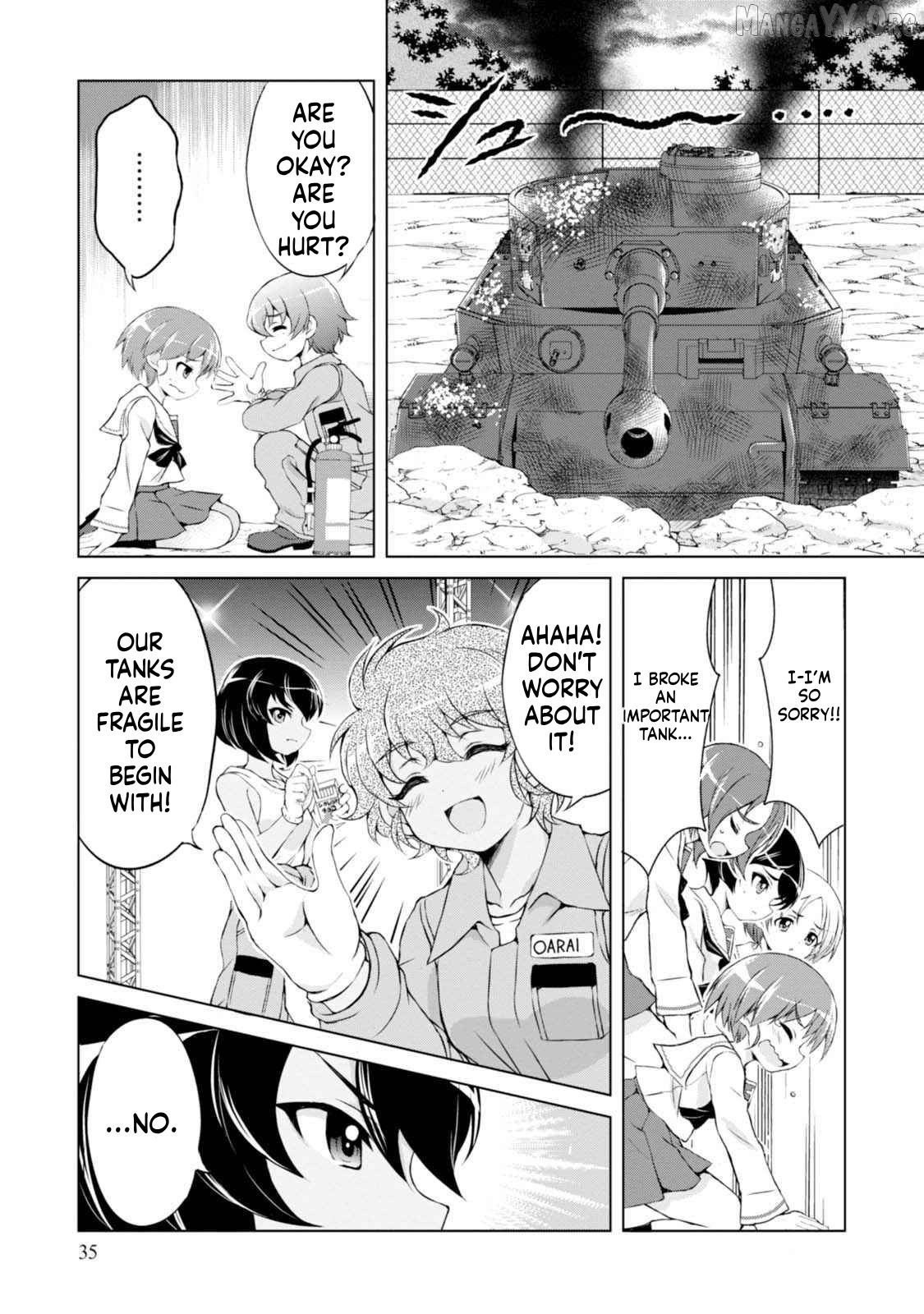 Girls und Panzer - Senshado no Susume Chapter 8 - page 9