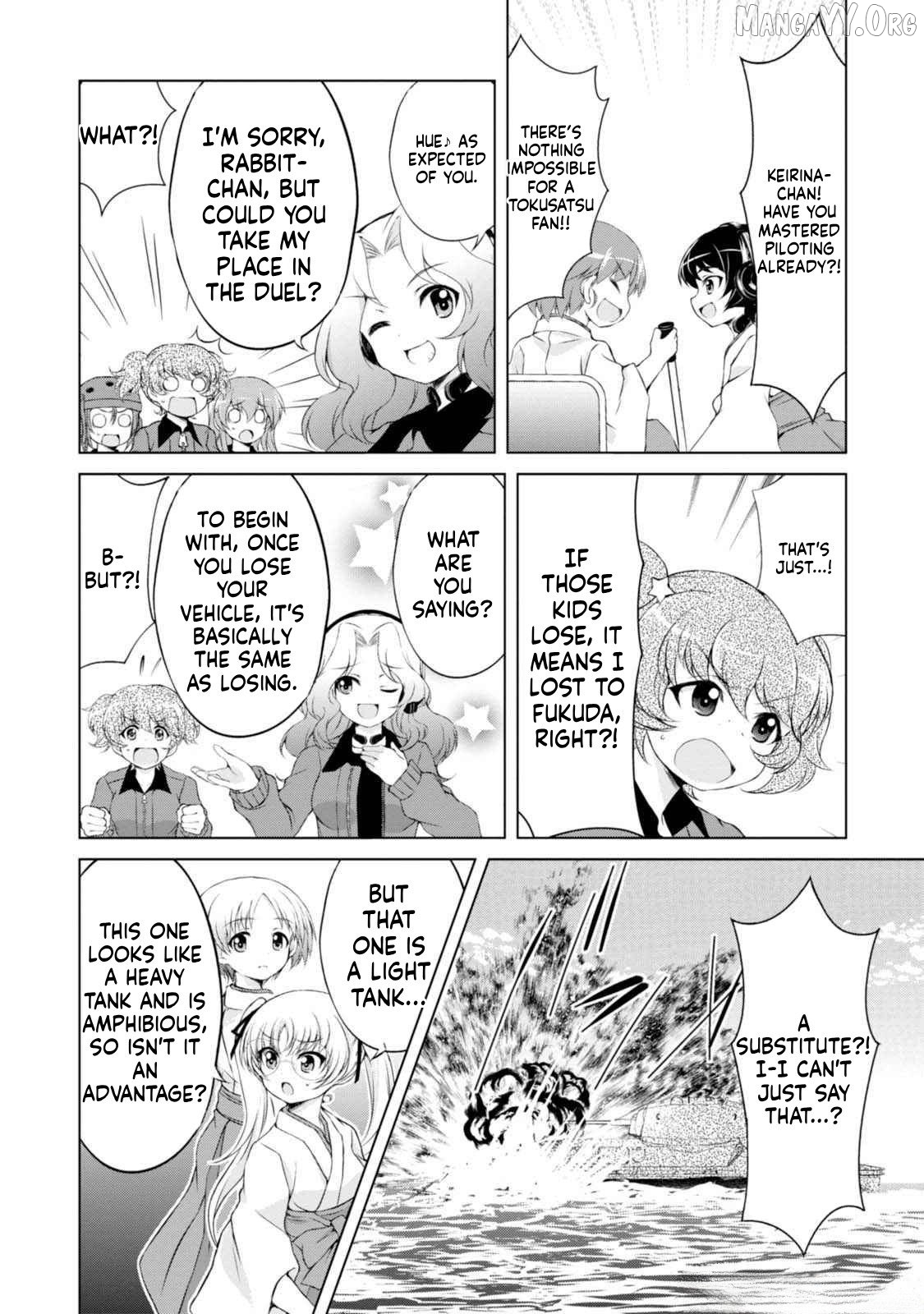 Girls und Panzer - Senshado no Susume Chapter 10 - page 14