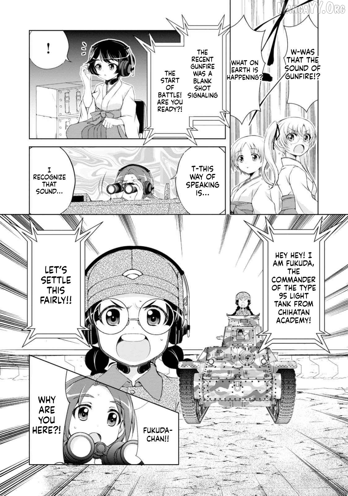 Girls und Panzer - Senshado no Susume Chapter 10 - page 9