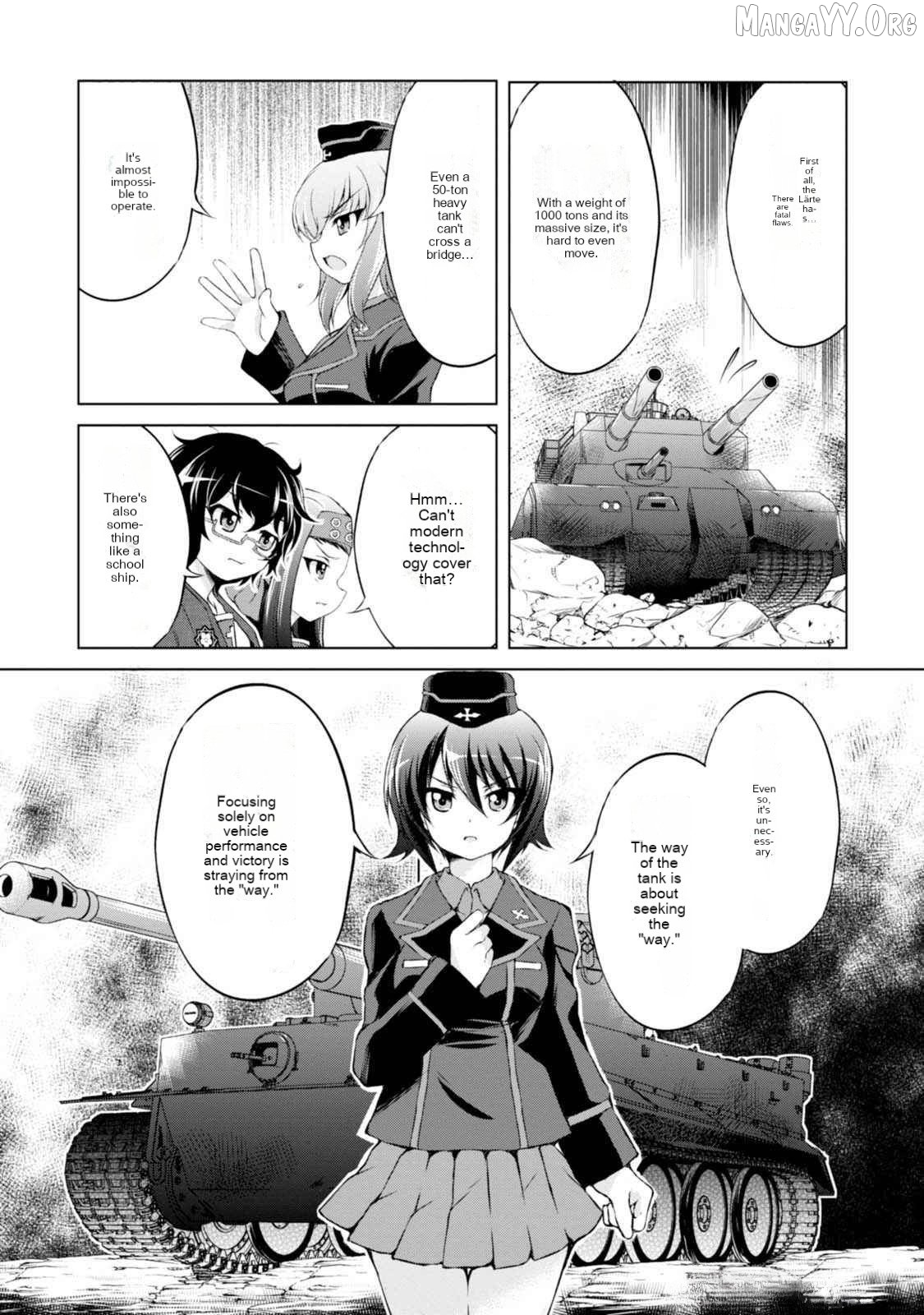 Girls und Panzer - Senshado no Susume Chapter 11 - page 19