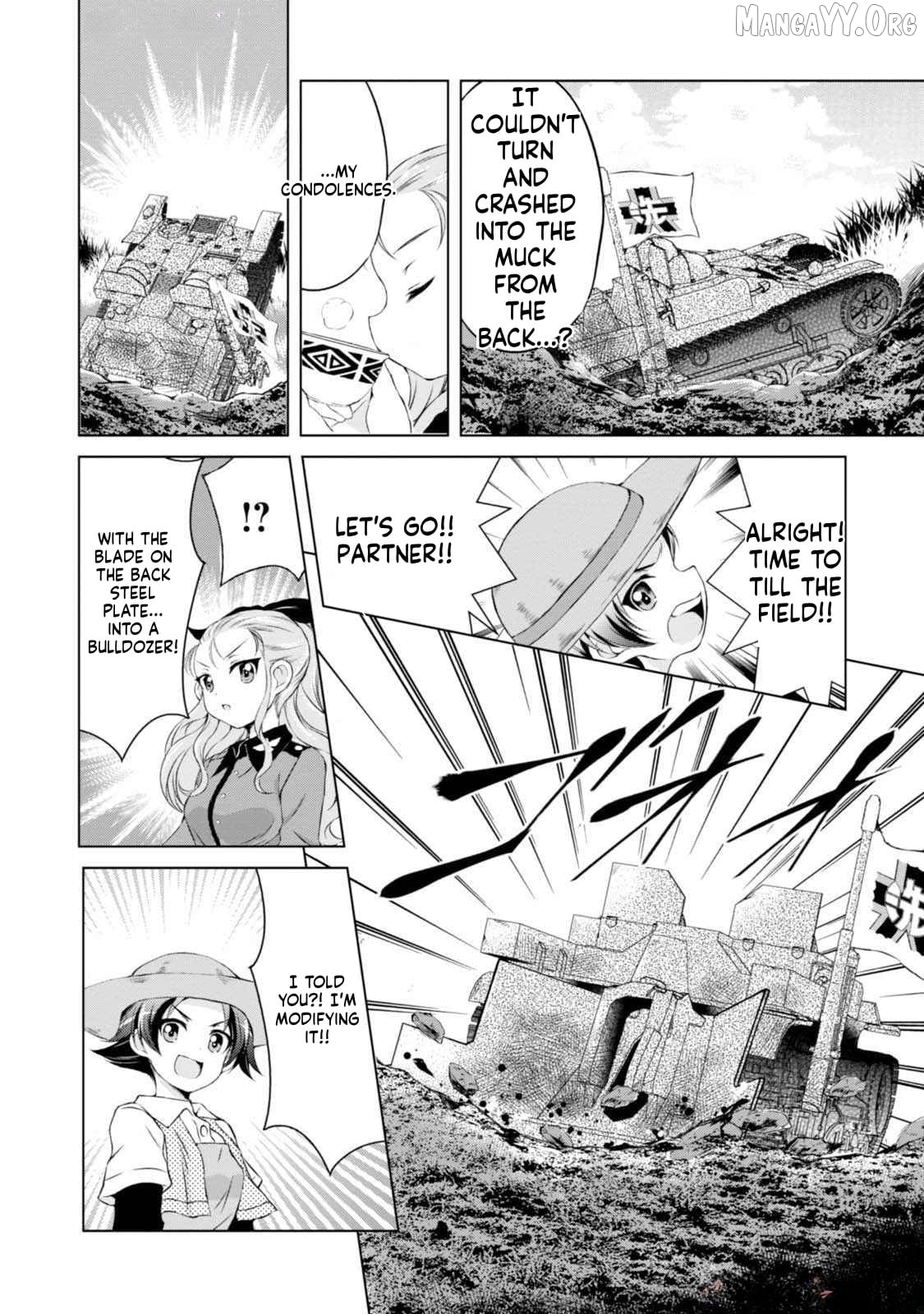 Girls und Panzer - Senshado no Susume Chapter 12 - page 16