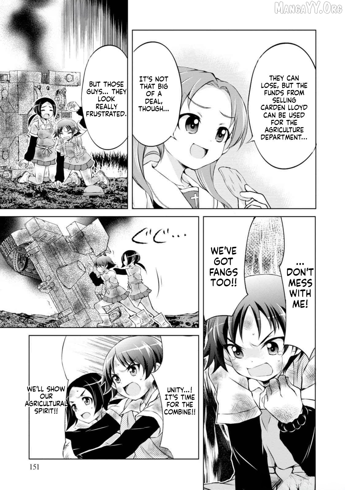 Girls und Panzer - Senshado no Susume Chapter 12 - page 19
