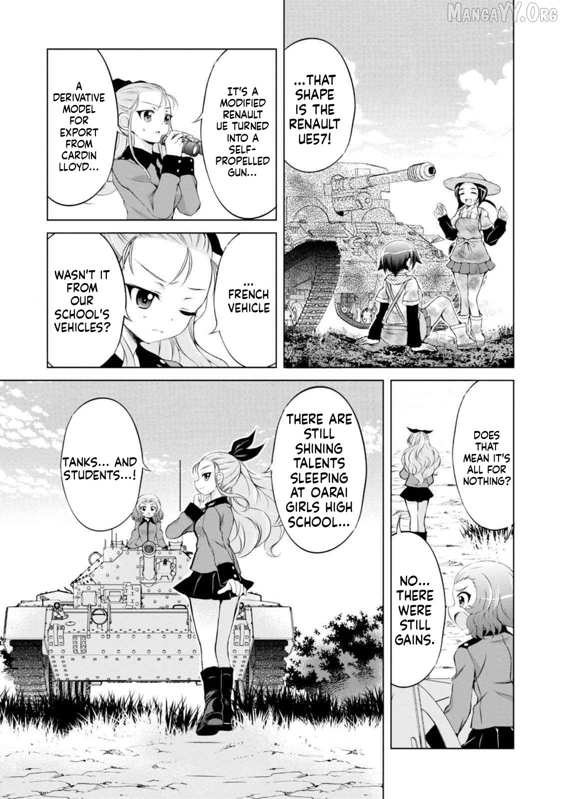 Girls und Panzer - Senshado no Susume Chapter 12 - page 23