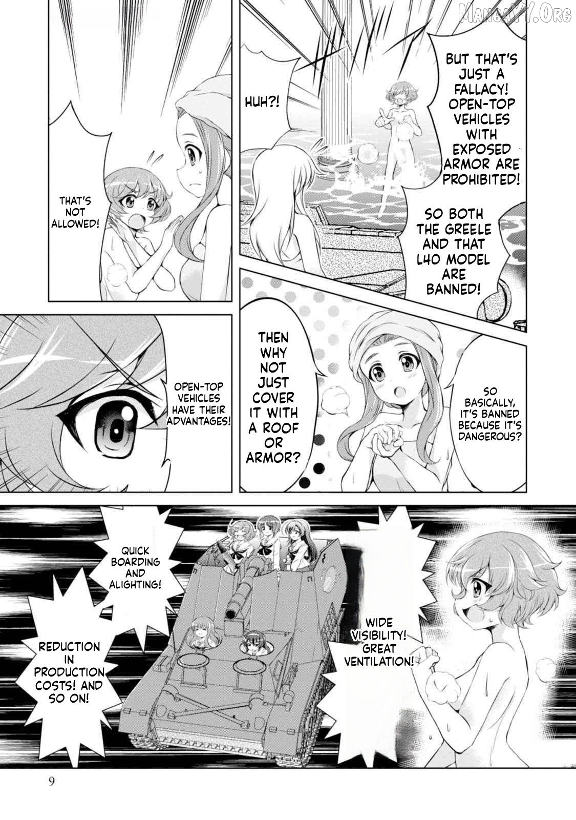 Girls und Panzer - Senshado no Susume Chapter 13 - page 10