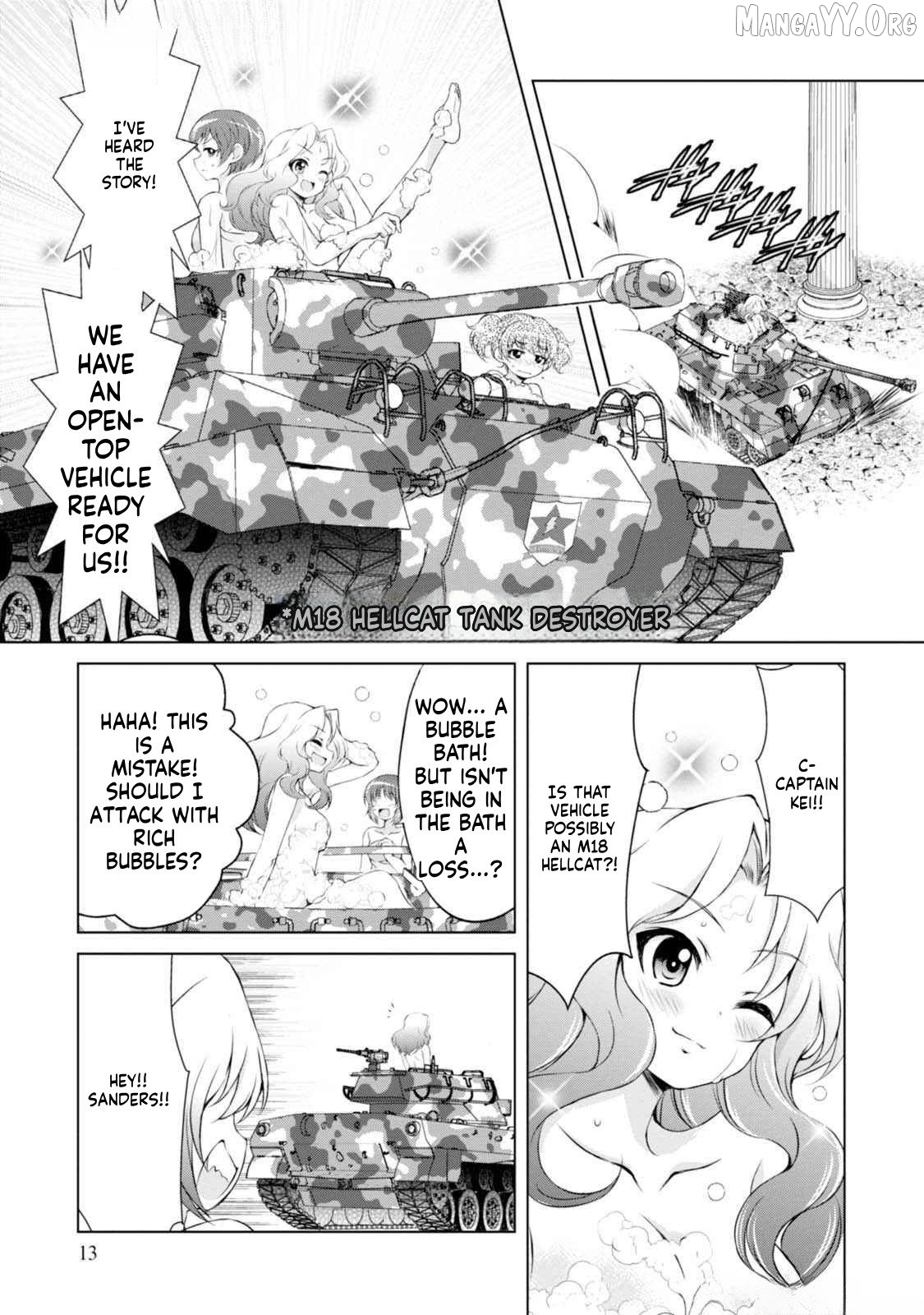 Girls und Panzer - Senshado no Susume Chapter 13 - page 14