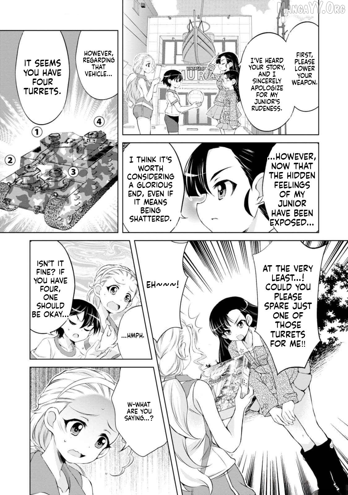 Girls und Panzer - Senshado no Susume Chapter 14 - page 10
