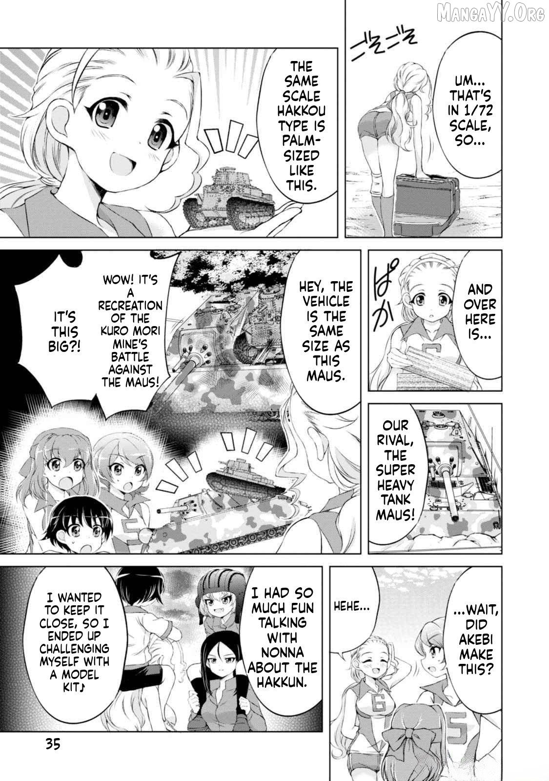 Girls und Panzer - Senshado no Susume Chapter 14 - page 7