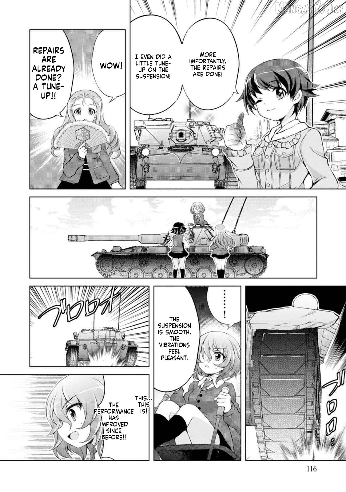 Girls und Panzer - Senshado no Susume Chapter 17 - page 10