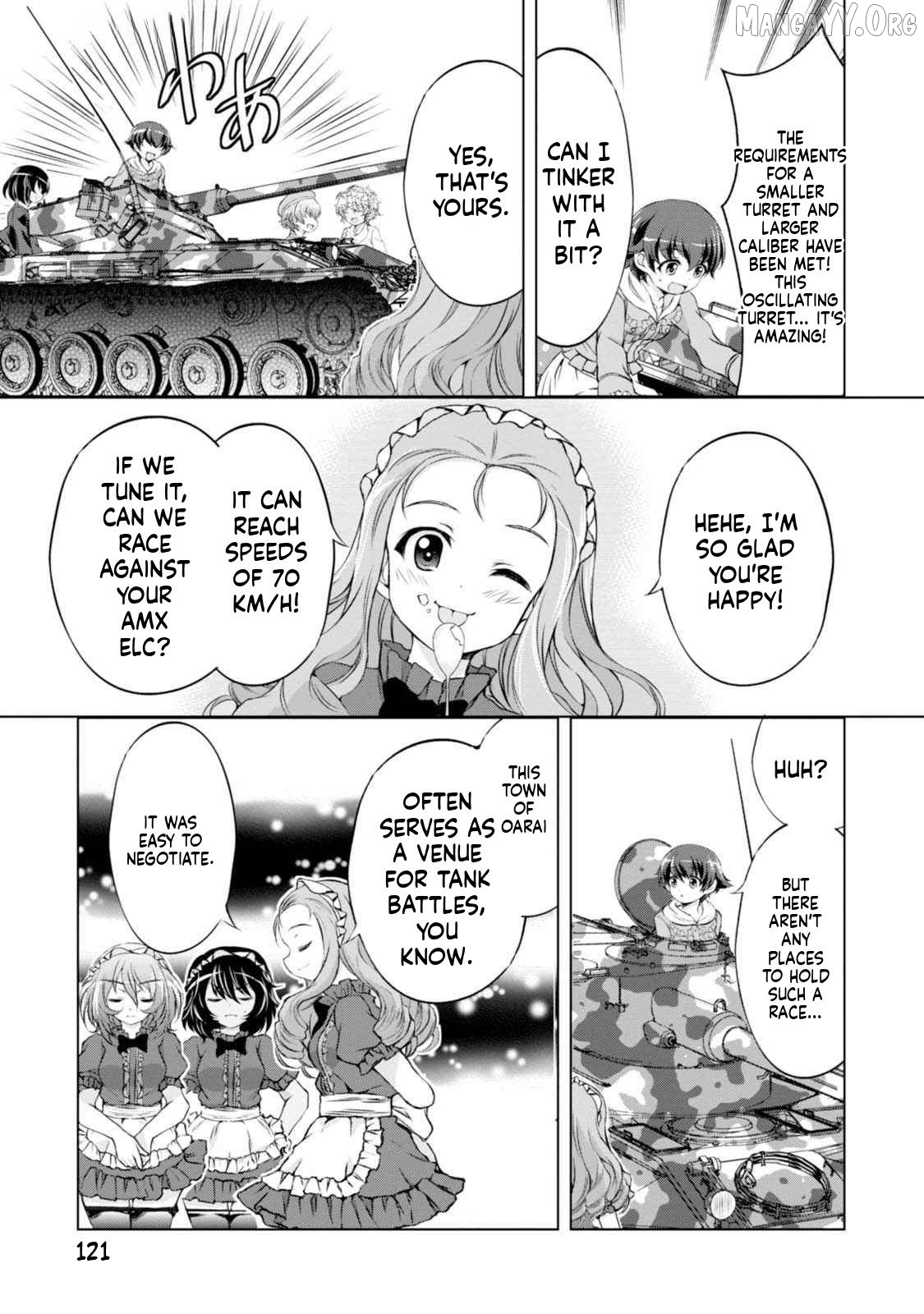 Girls und Panzer - Senshado no Susume Chapter 17 - page 15