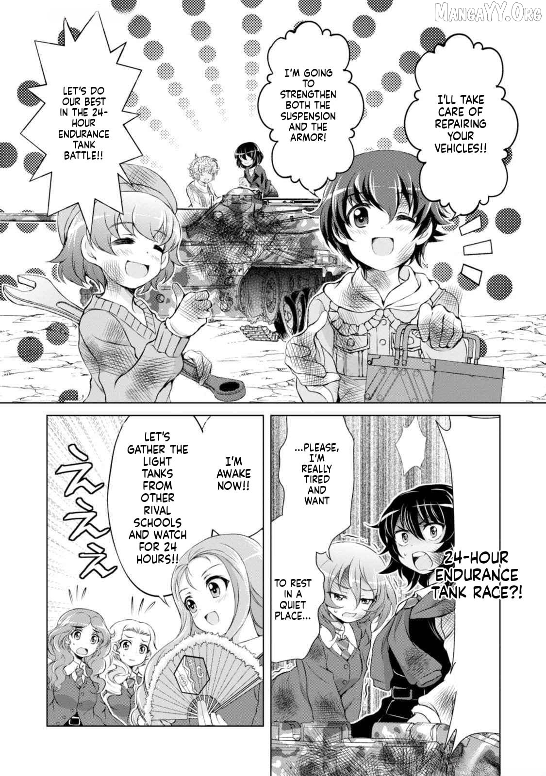 Girls und Panzer - Senshado no Susume Chapter 17 - page 24