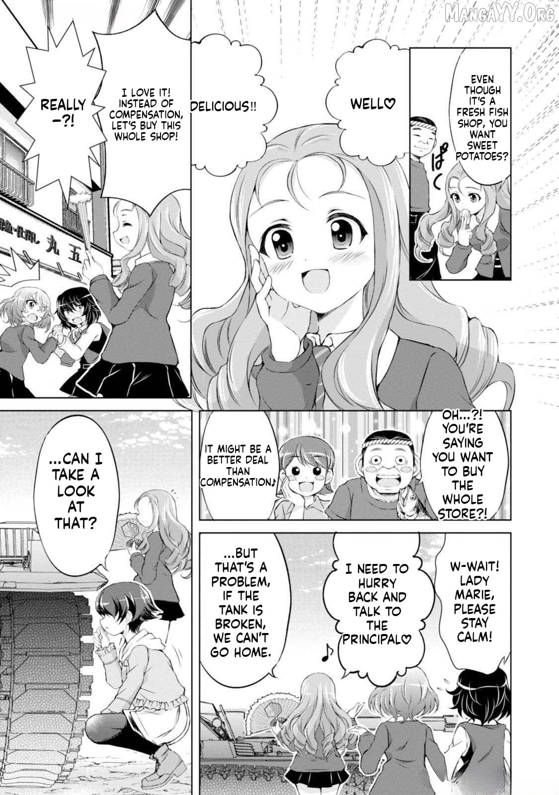 Girls und Panzer - Senshado no Susume Chapter 17 - page 7