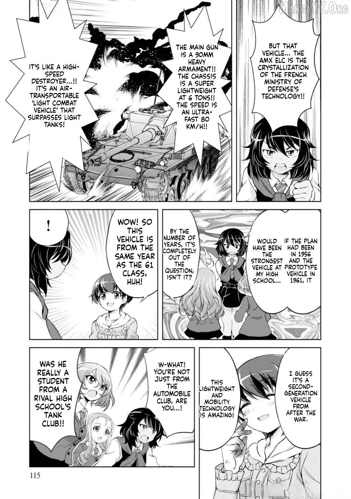 Girls und Panzer - Senshado no Susume Chapter 17 - page 9