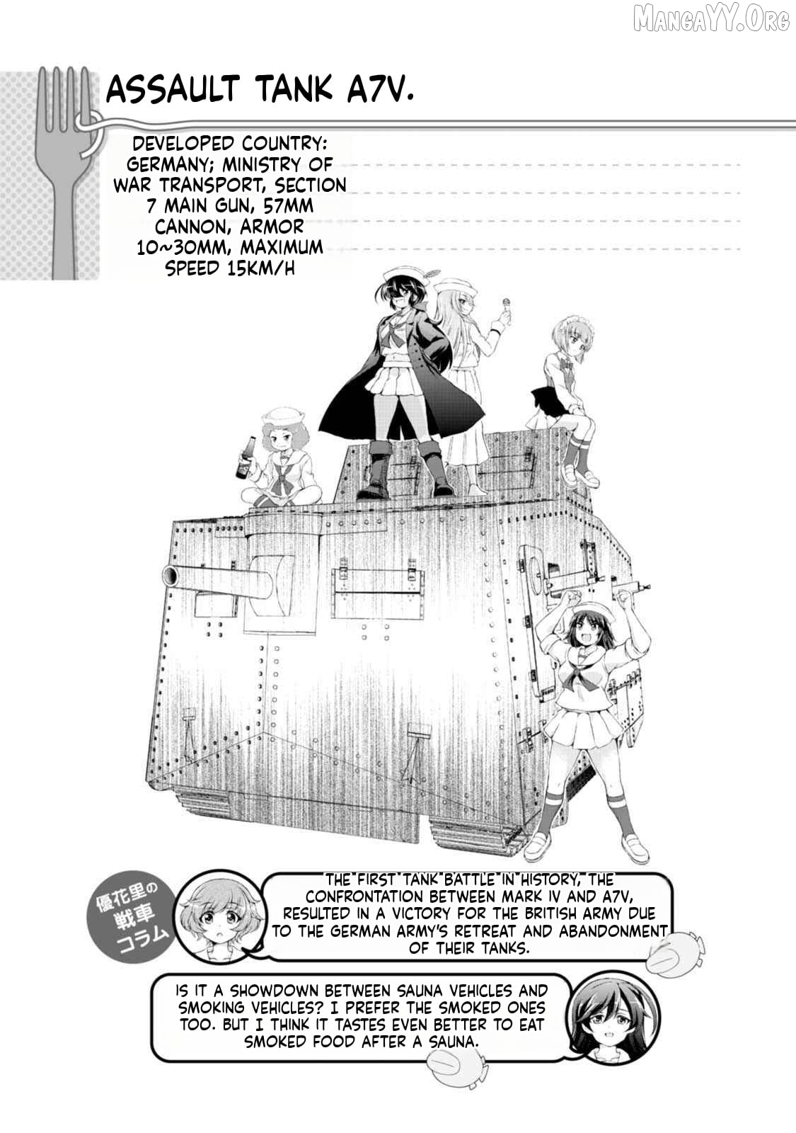 Girls und Panzer - Senshado no Susume Chapter 18 - page 21