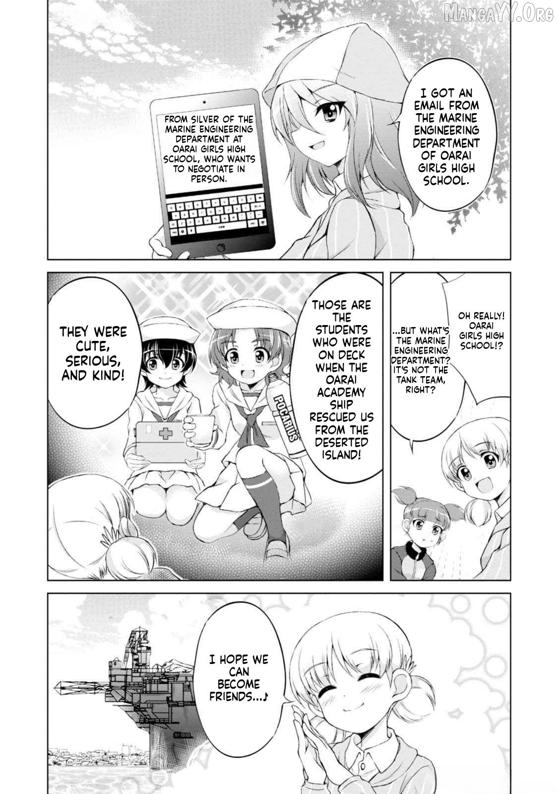 Girls und Panzer - Senshado no Susume Chapter 18 - page 4