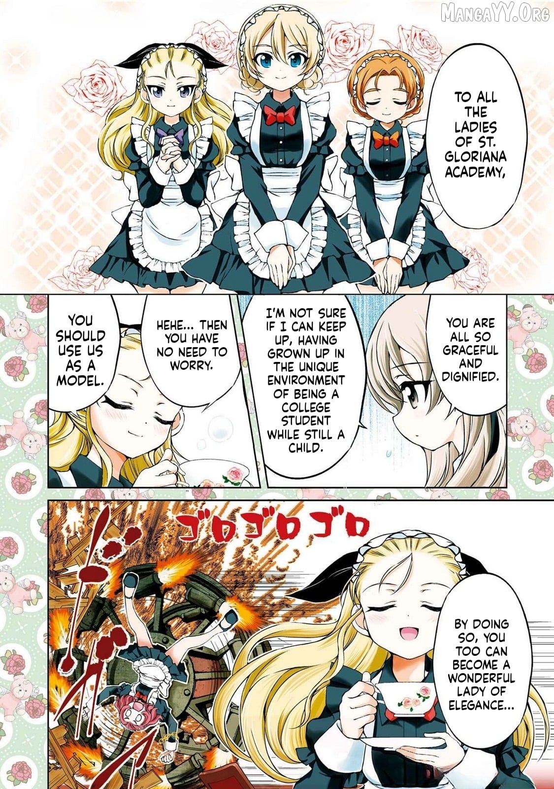 Girls und Panzer - Senshado no Susume Chapter 19 - page 3